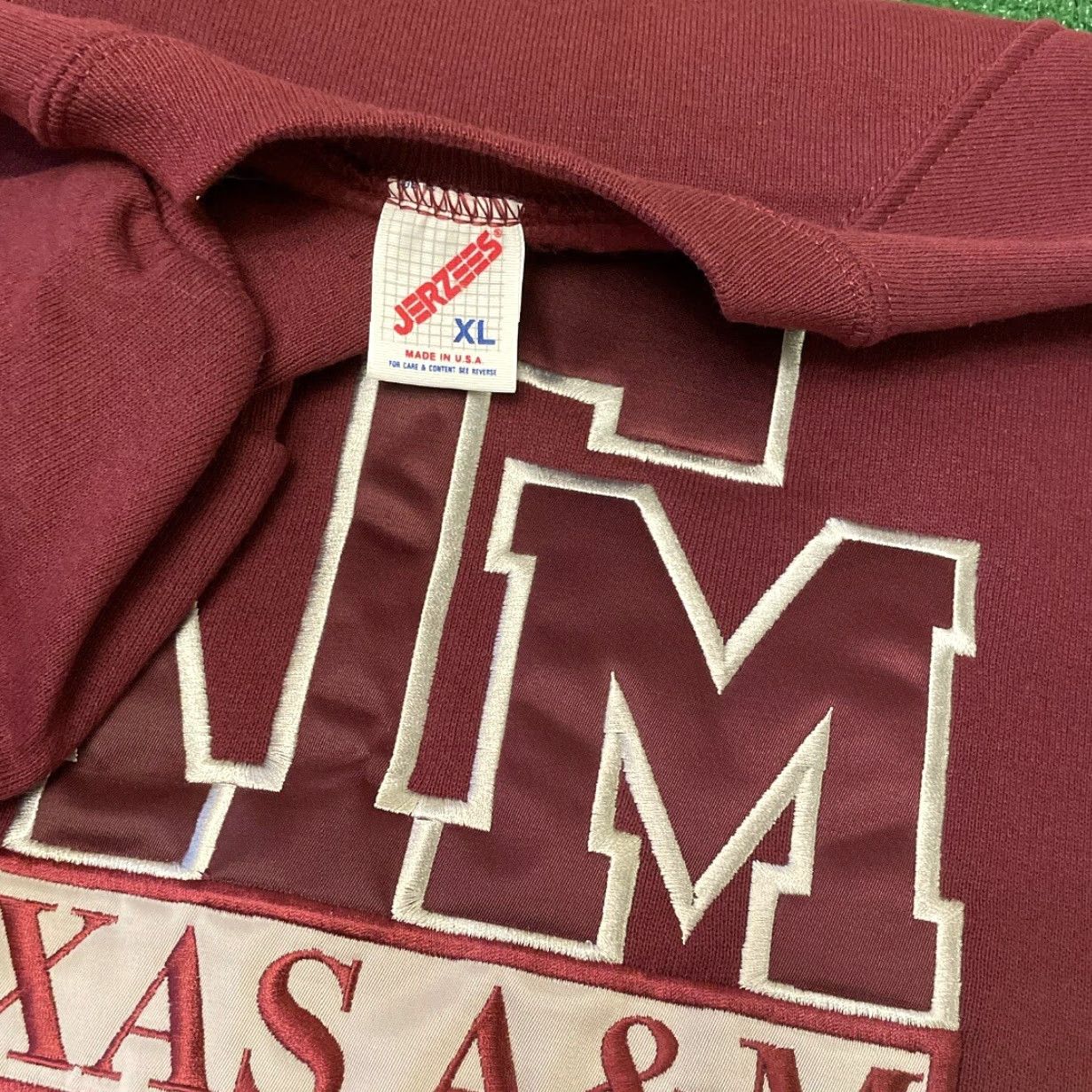 Vintage VINTAGE 90s Texas A&M ATM University Crewneck Sweater Mens XL Maroon Sweatshirt Pullover Made USA Size US XL / EU 56 / 4 - 2 Thumbnail