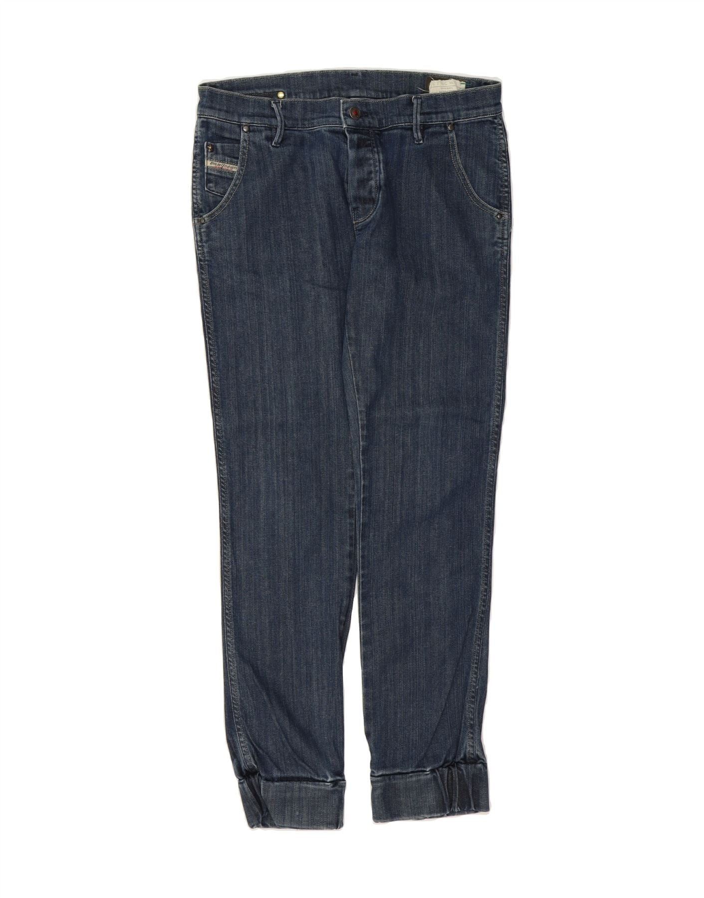 Diesel Womens Slim Jeans W29 L30 Blue Cotton Size 42" / US 20 - 1 Thumbnail