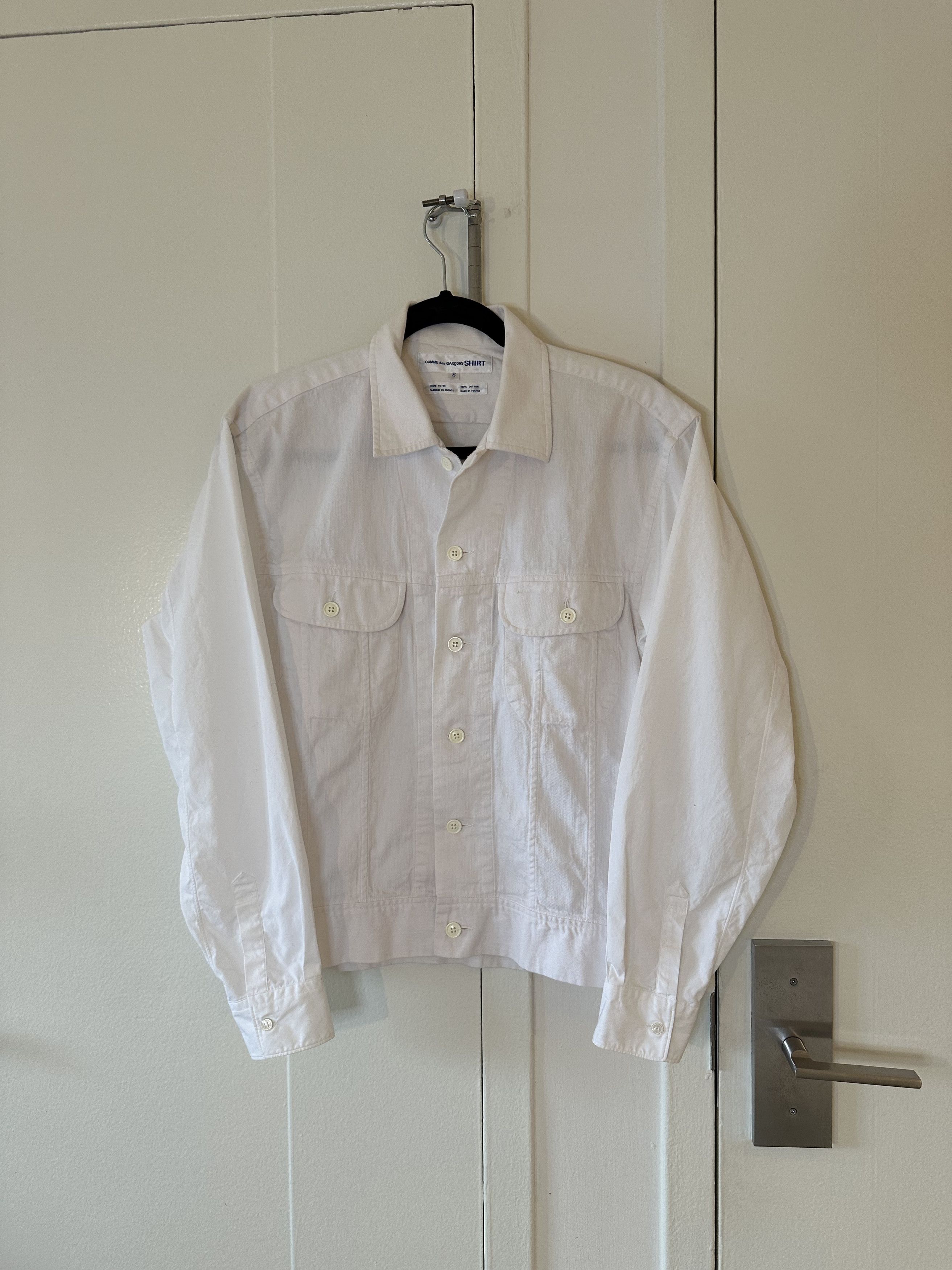 Comme des Garcons Comme des Garcons SHIRT Lightweight Trucker Jacket Size US S / EU 44-46 / 1 - 1 Thumbnail