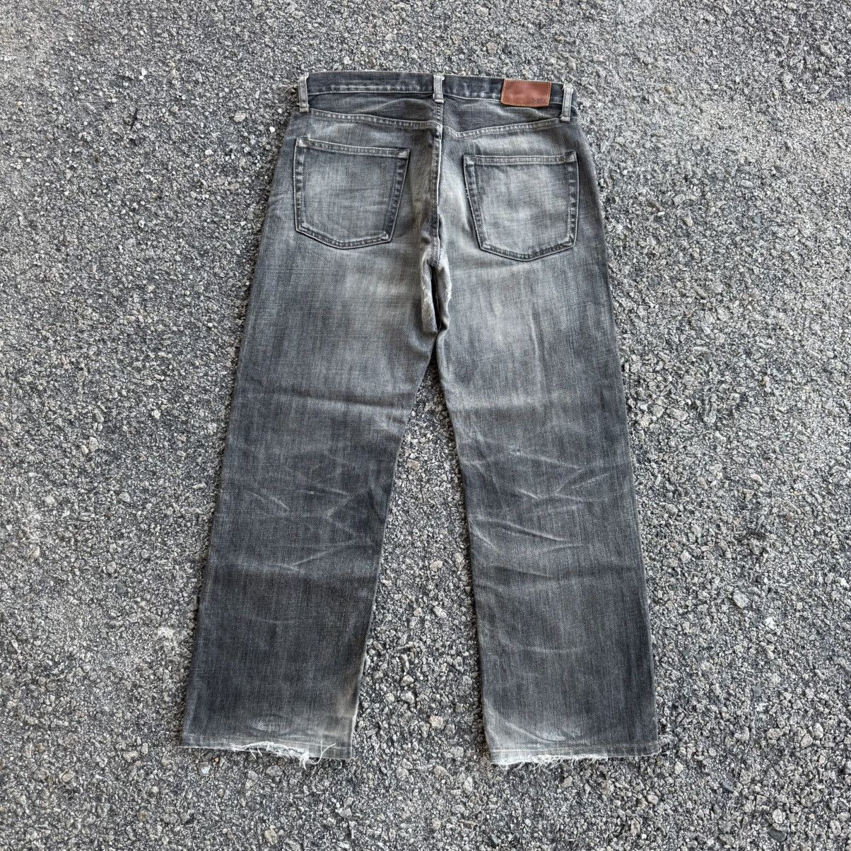 Japanese Brand VINTAGE S003 STRAIGHT FADED JEAN DENIM PANTS Size US 33 - 2 Thumbnail