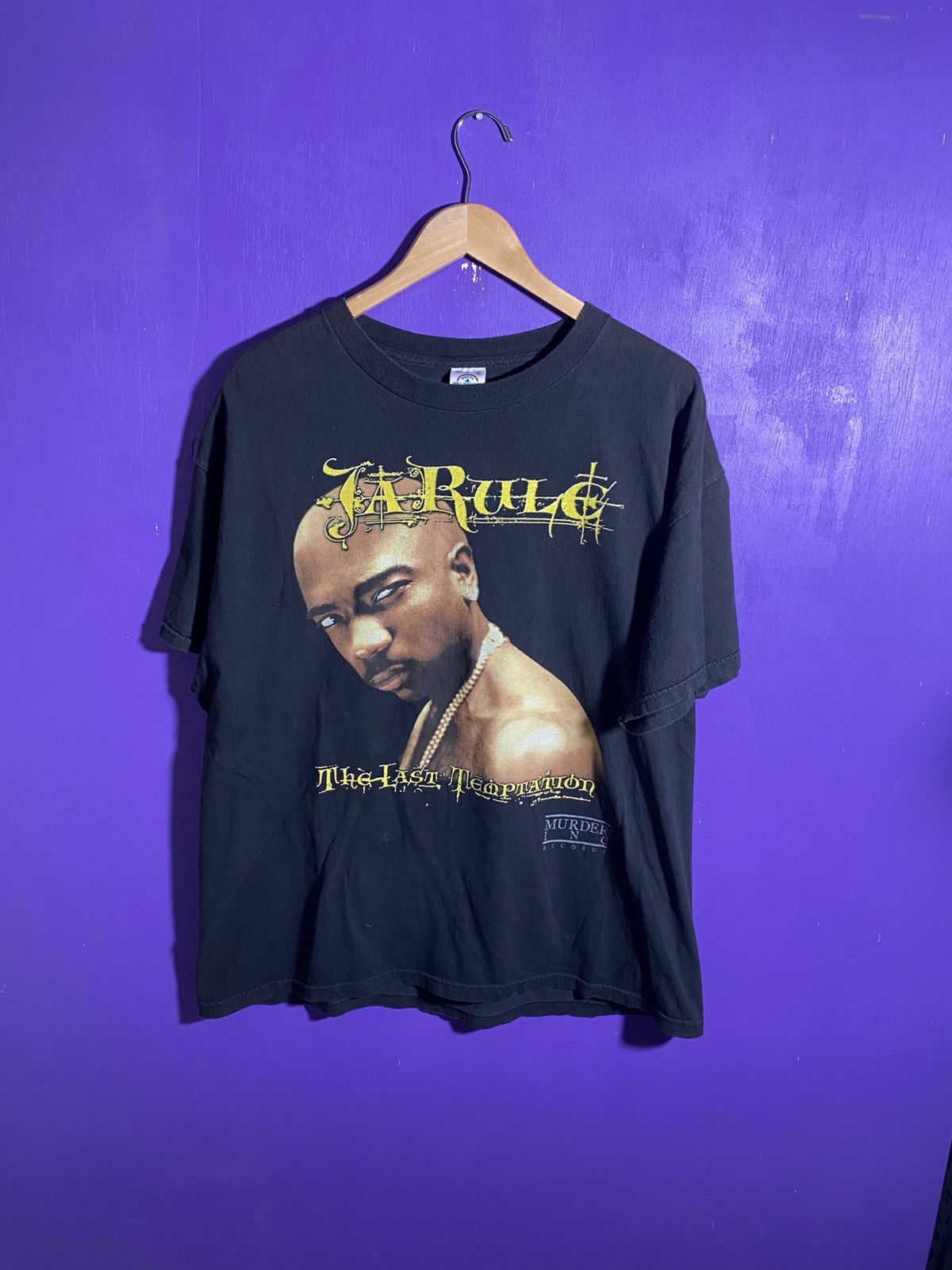 Vintage 2002 Ja Rule the last temptation t-shirt