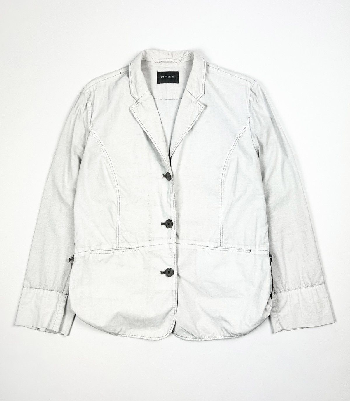 Japanese Brand × OSKA Oska Avant Garde Japan Style Y2K blazer jacket Size L / US 10 / IT 46 - 1 Thumbnail
