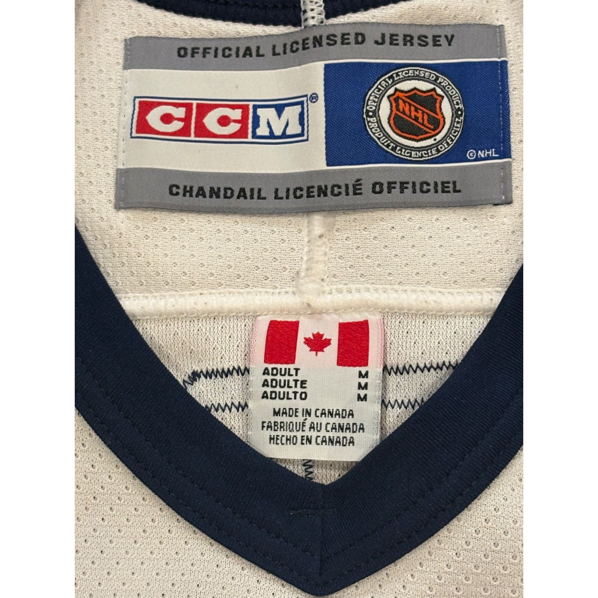 Ccm Vtg CCM New York Islanders Michael Peca #27 Signed Stitched Size US M / EU 48-50 / 2 - 8 Thumbnail