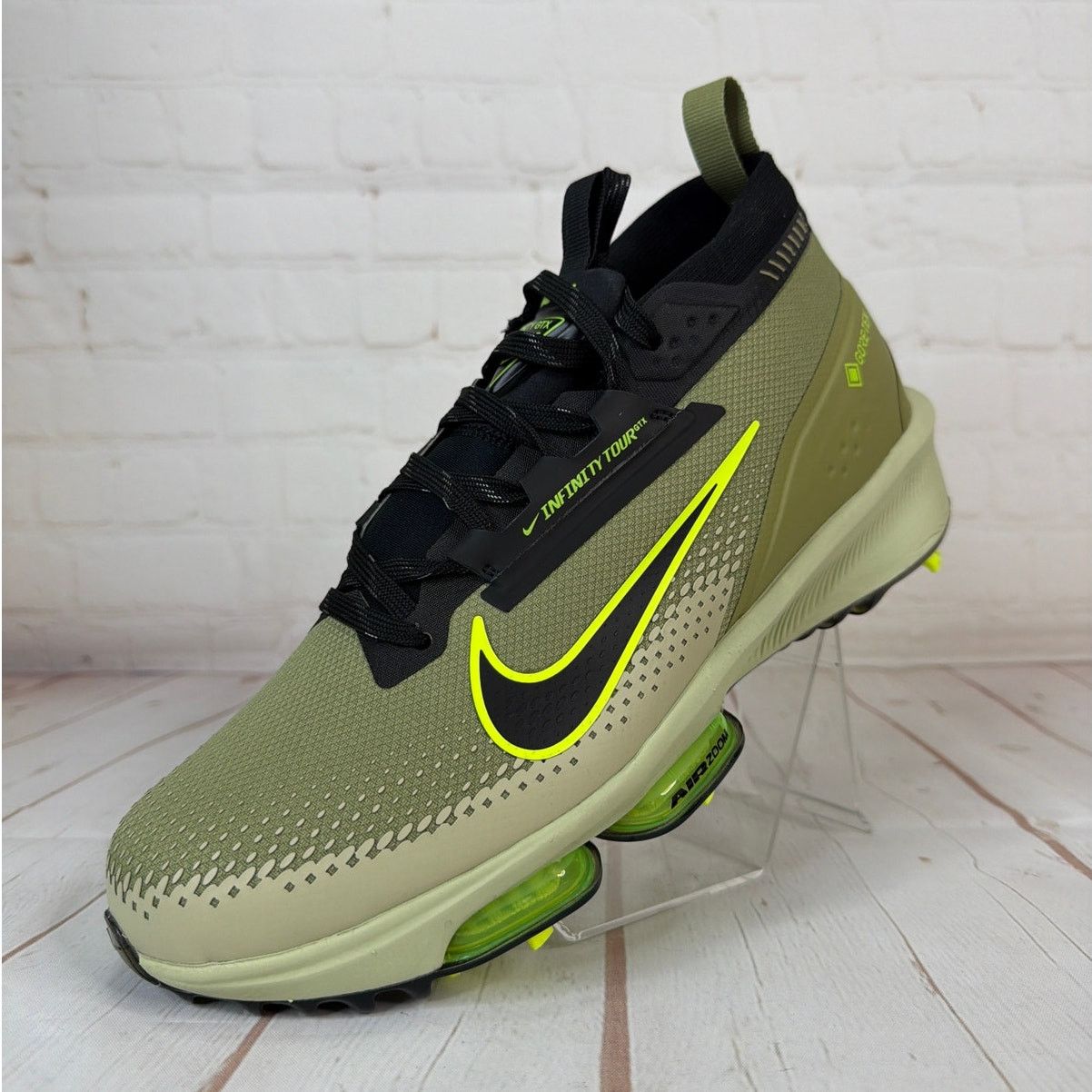 Nike Nike Infinity Tour 2 GORE-TEX Olive Black Golf Shoes Size 9 Size US 9 / EU 42 - 3 Thumbnail