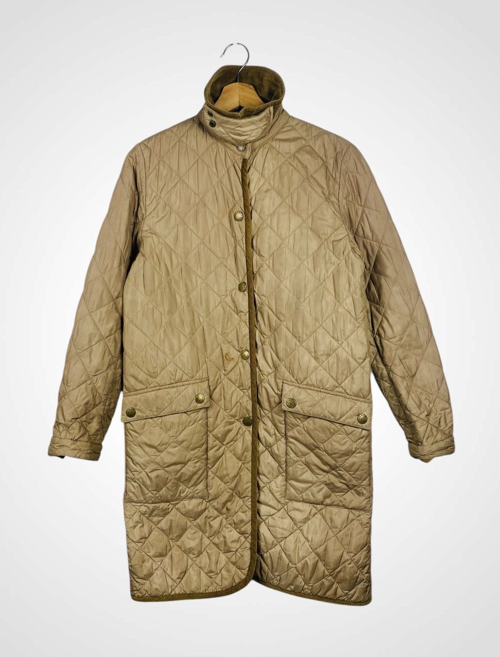 Polo Ralph Lauren Rare Vintage Ralph Lauren Quilted Long Jacket Size US M / EU 48-50 / 2 - 1 Thumbnail