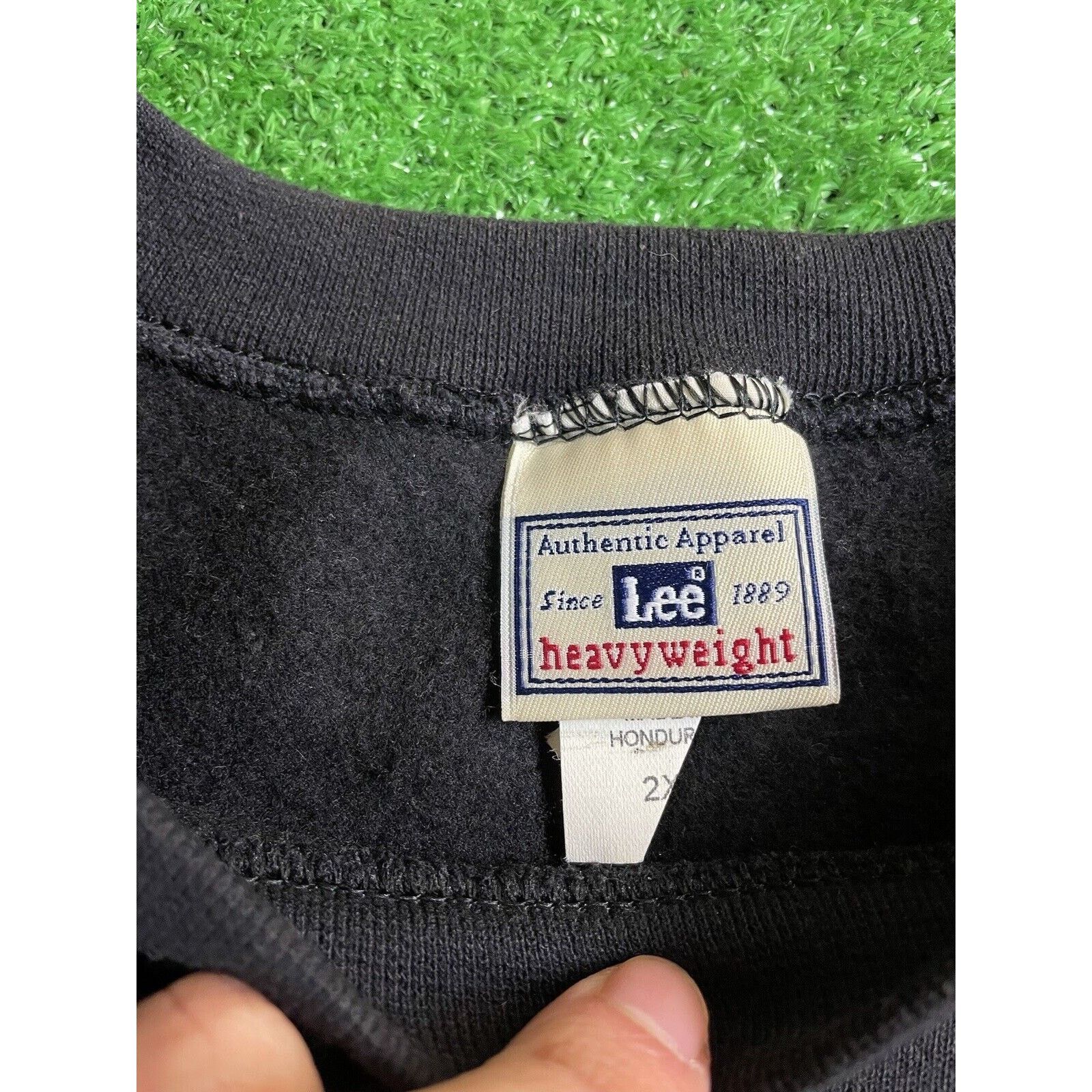 Vintage Vintage Dark Humor Black XXL Baggy Crewneck Sweatshirt USA Size US XXL / EU 58 / 5 - 3 Thumbnail