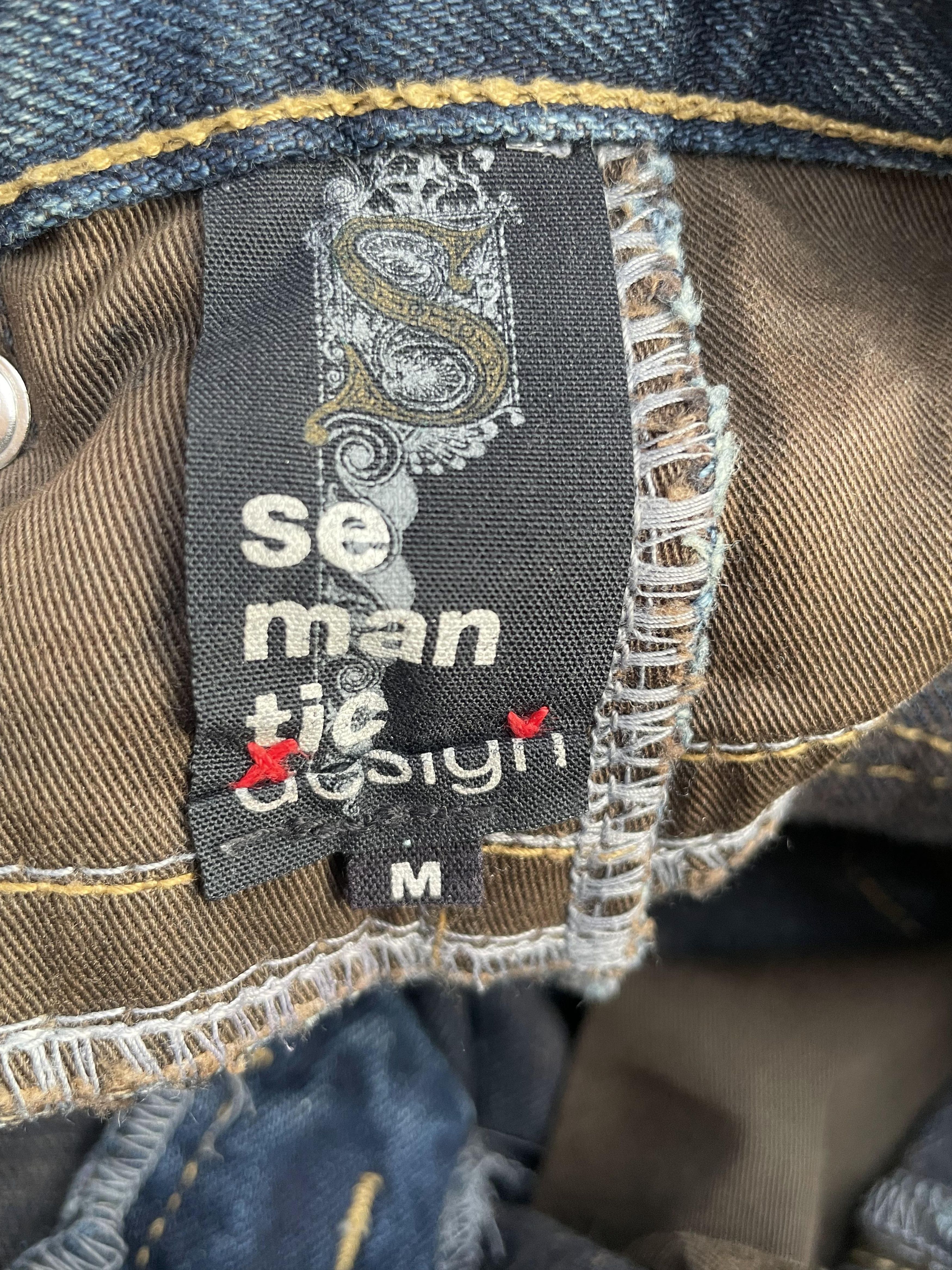 Japanese Brand Semantic Design Flare Custom Denim Size US 32 / EU 48 - 12 Thumbnail