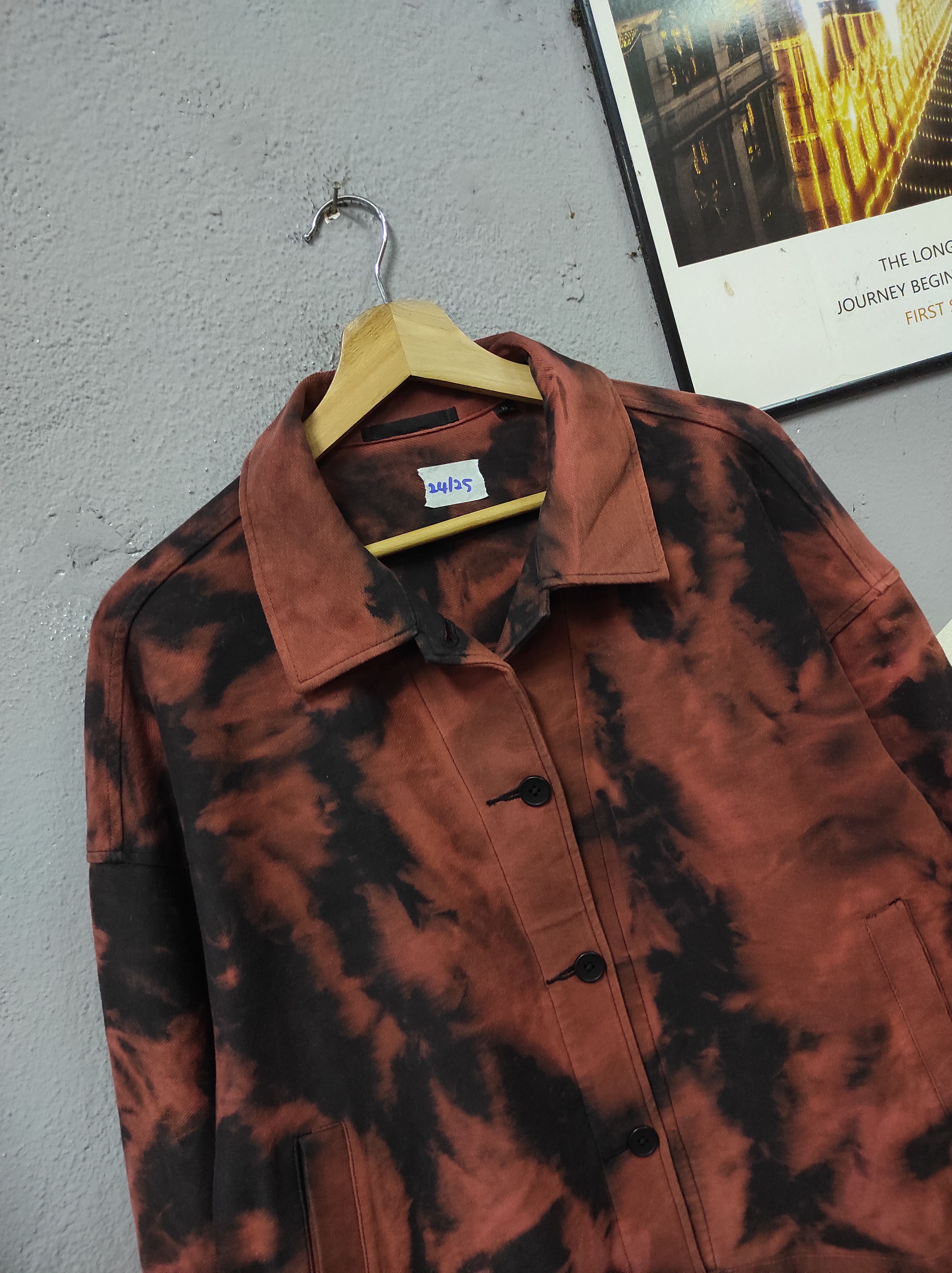 Uniqlo UNIQLO CHORE JACKET WORKWEAR OVERSIZED TIE DYE Size XL / US 12-14 / IT 48-50 - 2 Thumbnail