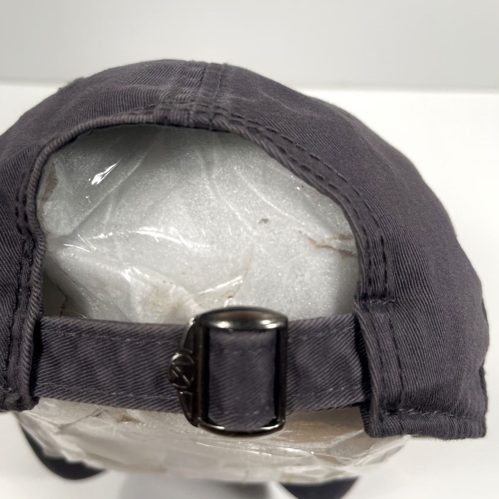 Vintage Ahead Hat Adult Adjustable StrapBack Baseball Cap Gray Tough Mudder Embroidered Size ONE SIZE - 7 Thumbnail
