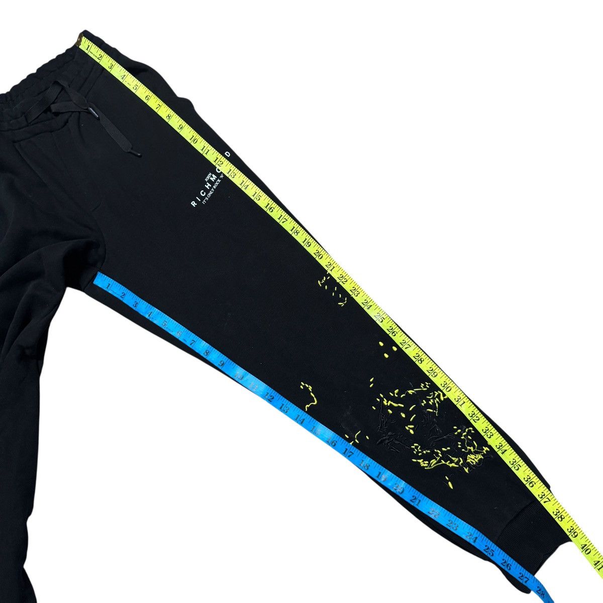 John Richmond John Richmond Sweatpant 'Its Only Rock n Roll' Size US 29 - 11 Thumbnail