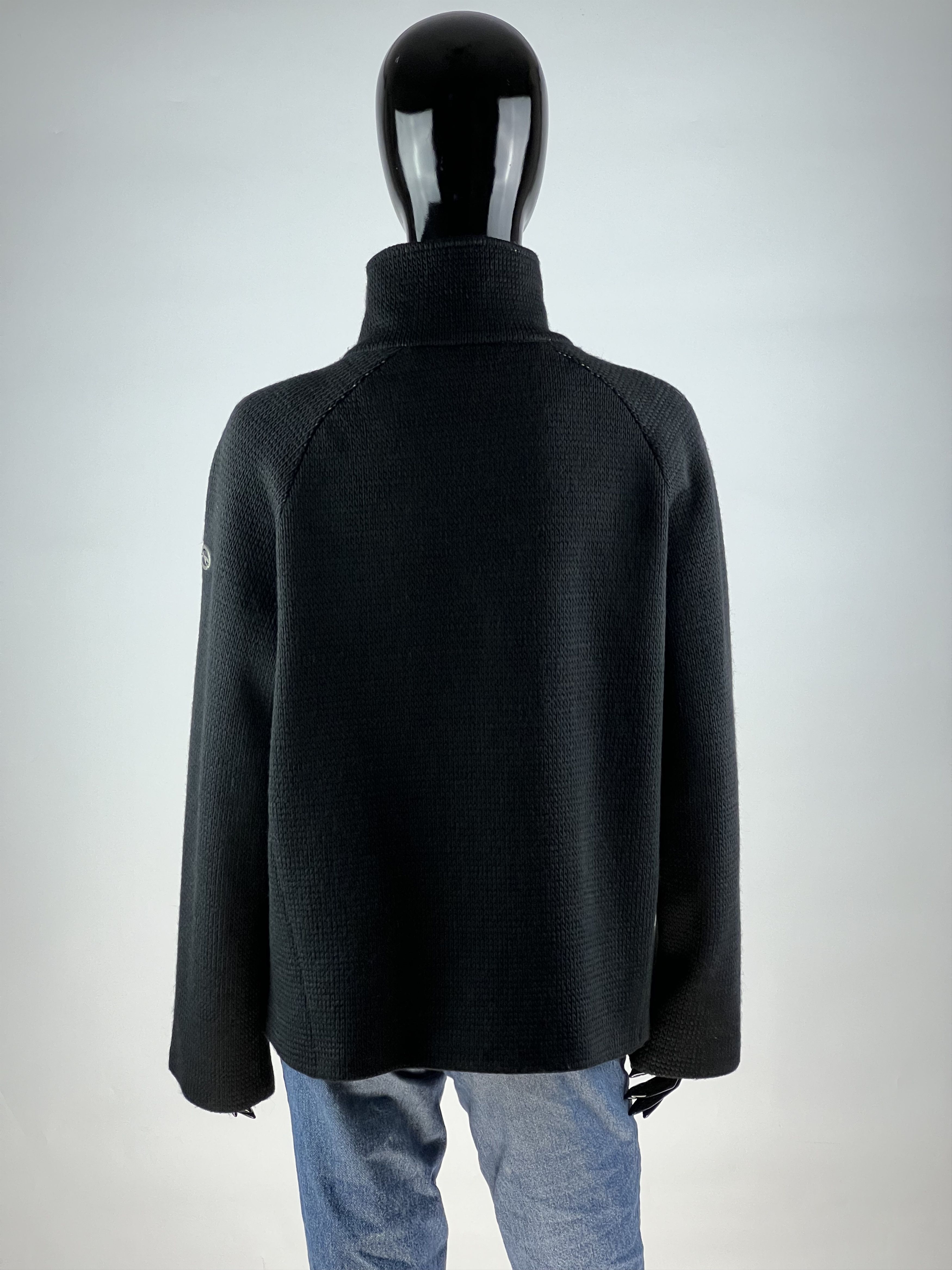 Other Etiqueta Negra Black Wool Jacket Size 44 Size M / US 6-8 / IT 42-44 - 3 Thumbnail