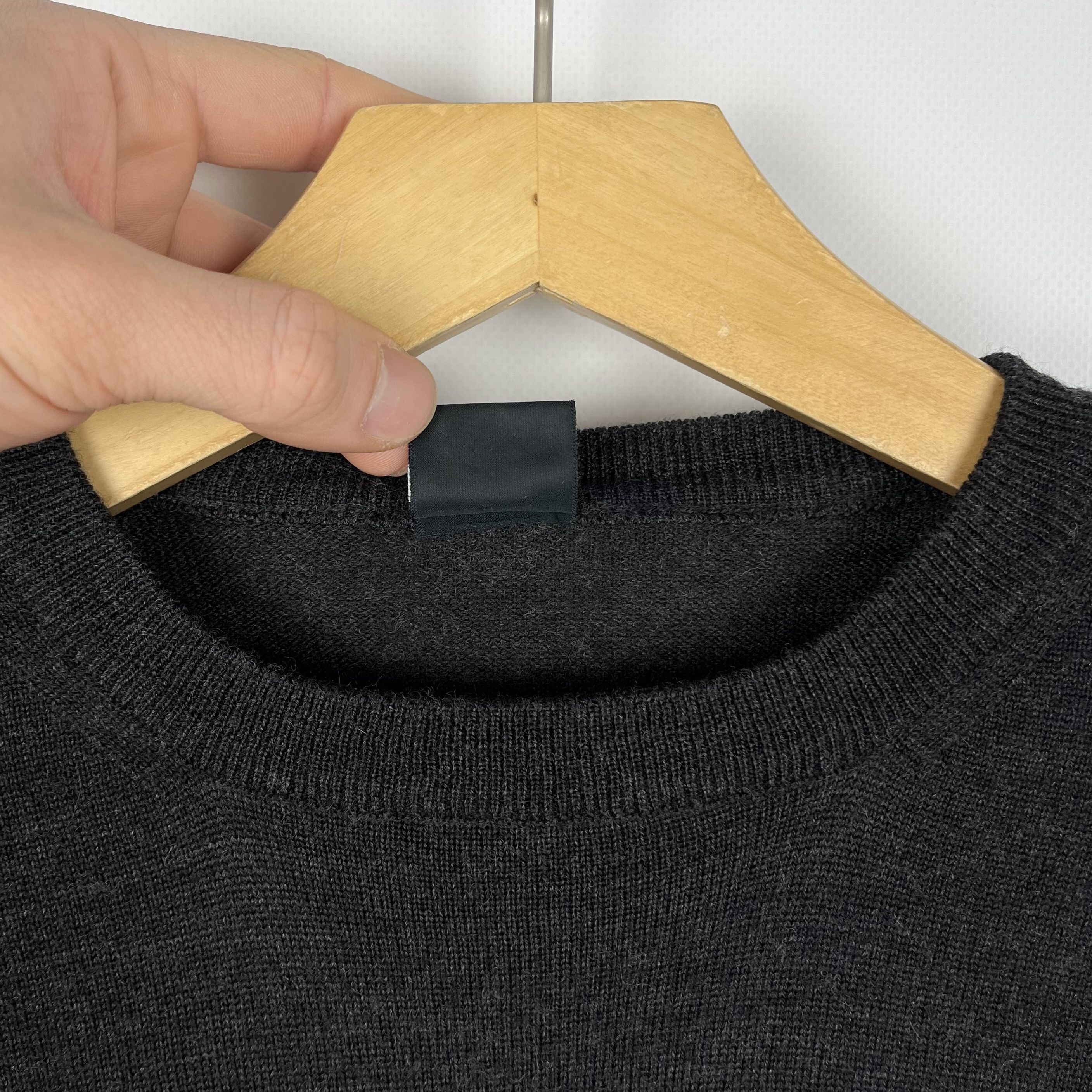 Hugo Boss Hugo Boss Merino Wool Crewneck Sweater Size US M / EU 48-50 / 2 - 8 Thumbnail