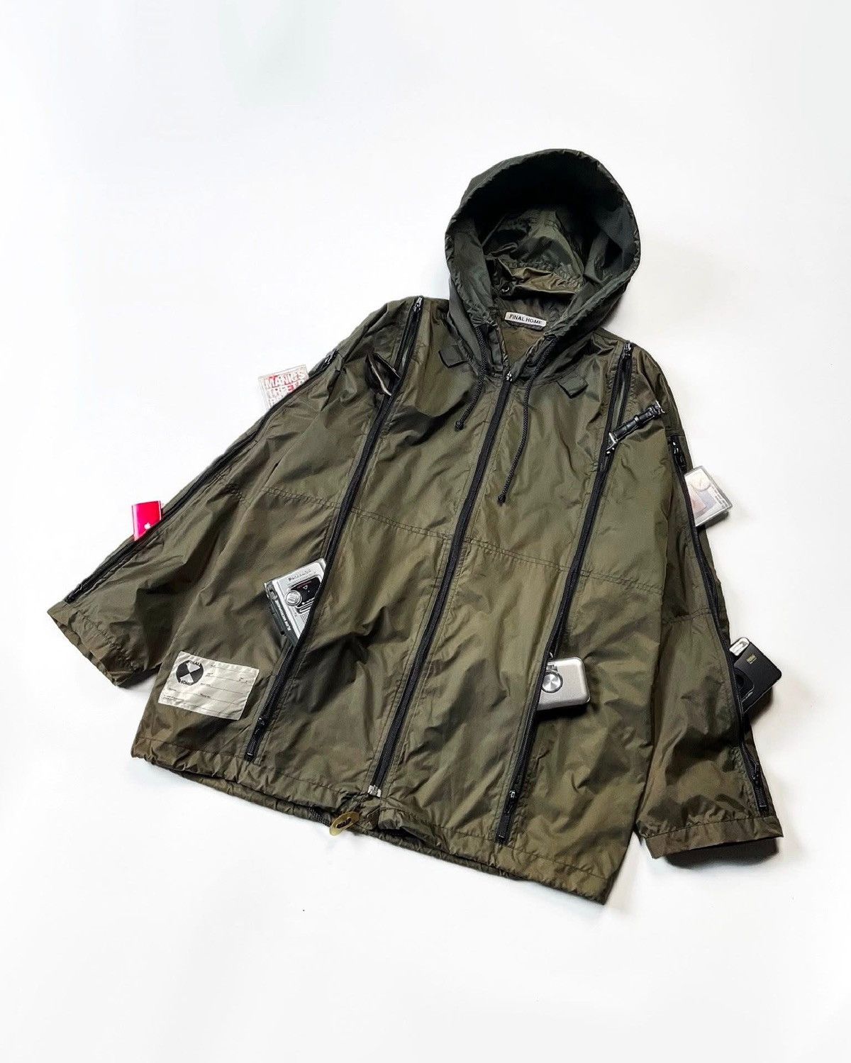 Final Home Rare 1990’s FINAL HOME Survival Jacket ( ISSEY MIYAKE ) Size US M / EU 48-50 / 2 - 2 Thumbnail