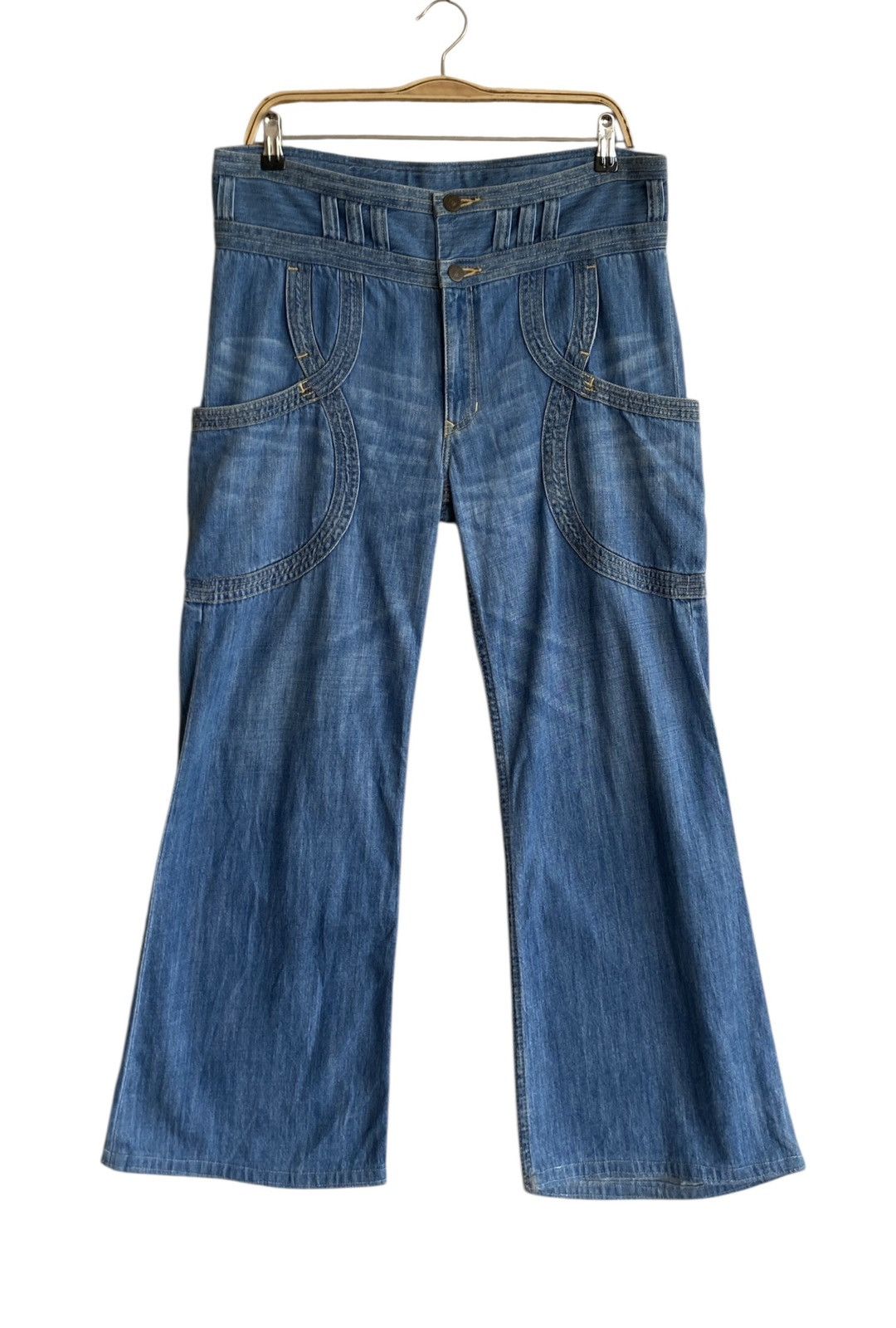 Tsumori Chisato Vintage Japanese Brand Tsumori Chisato Jeans 2000s Size US 34 / EU 50 - 1 Thumbnail