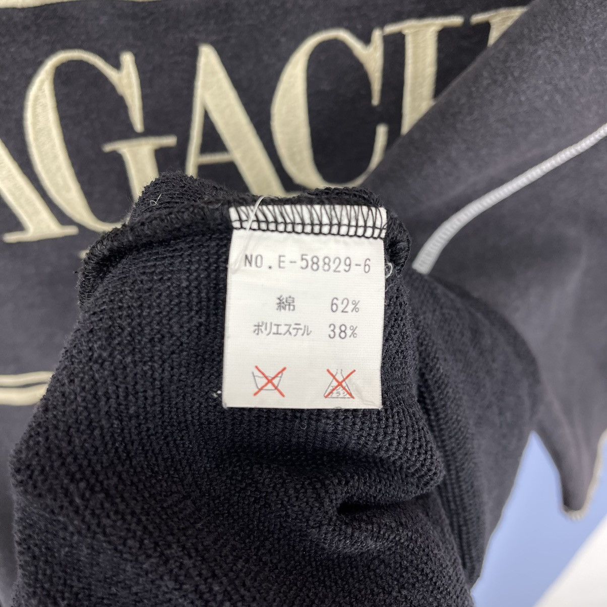 Japanese Brand Vintage LAGACHE Short Sleeve Sweatshirt Jumper #1430/AX Size L / US 10 / IT 46 - 7 Thumbnail