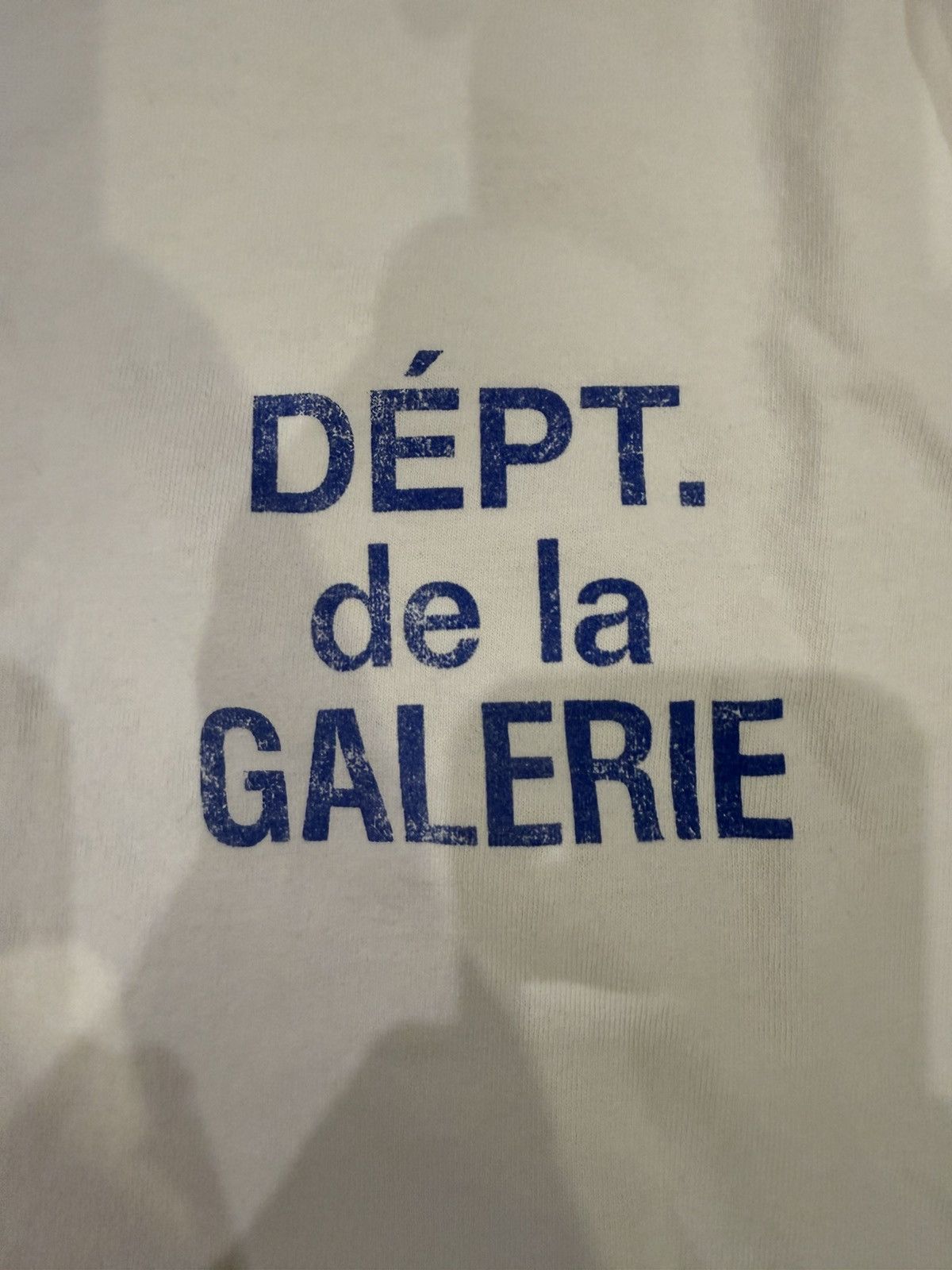 Gallery Dept. Gallery Dept Tee cream on blue Size US L / EU 52-54 / 3 - 3 Thumbnail