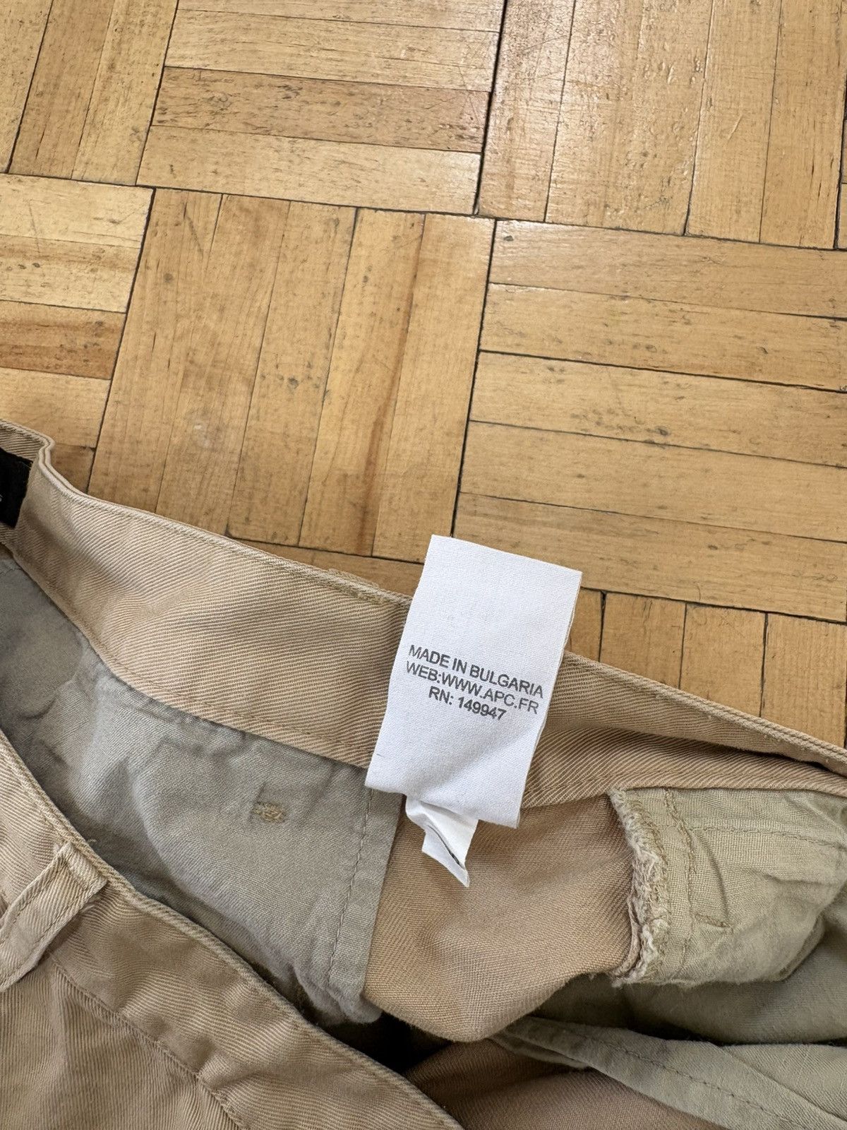 A.P.C. A.P.C Paris Plain Chino Basic Old Money Quiet Luxury Size US 33 - 6 Thumbnail