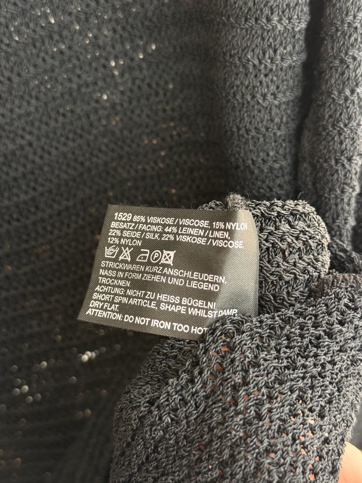 Annette Gortz × Vintage Vintage Annette Gortz Made in Germany Avant-Garde Sweater Size S / US 4 / IT 40 - 10 Thumbnail