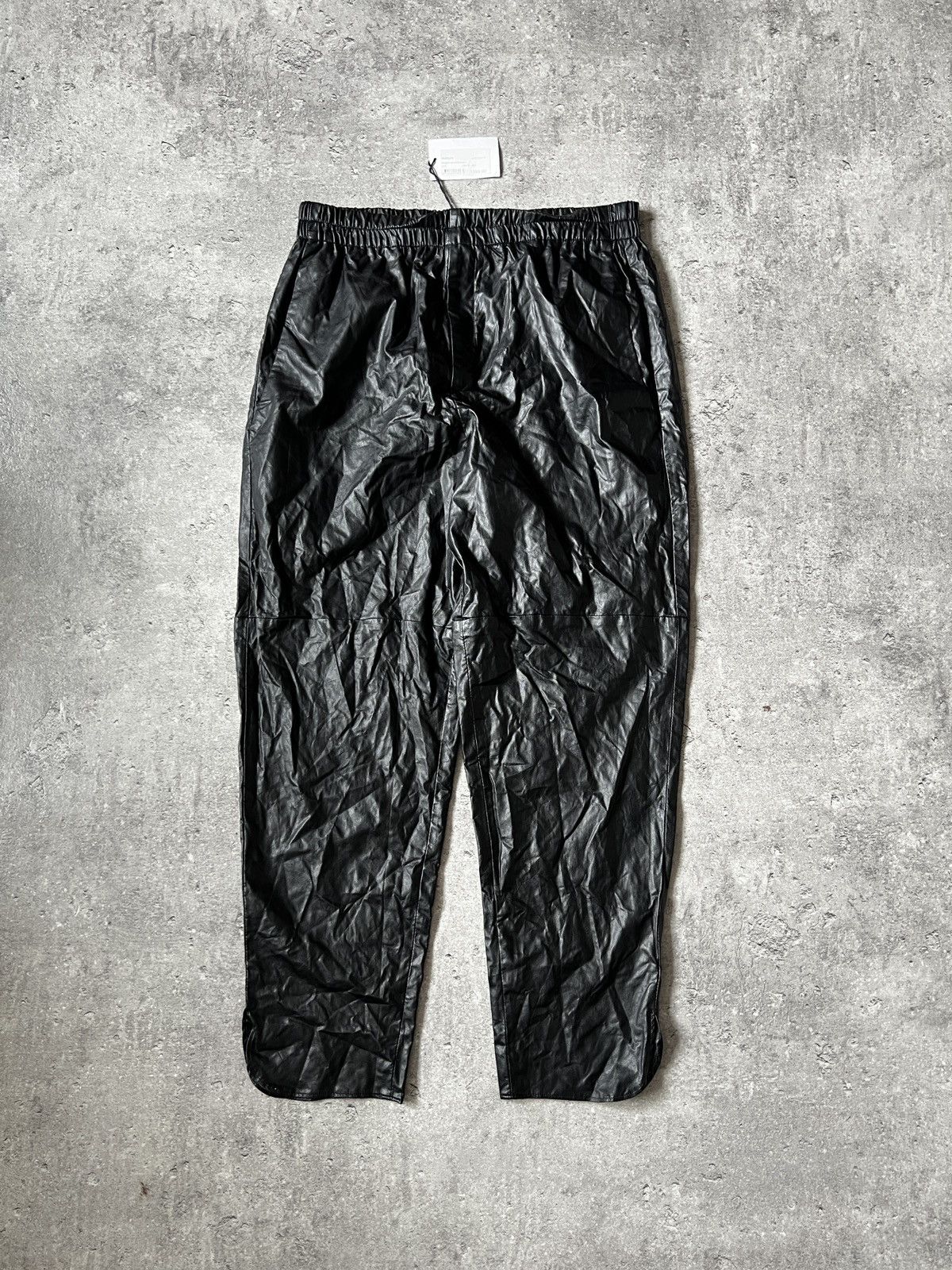 image of Isabel Marant x Isabel Marant Etoile Viscose Pants Baggie Skindbukser in Black, Men's (Size 40)