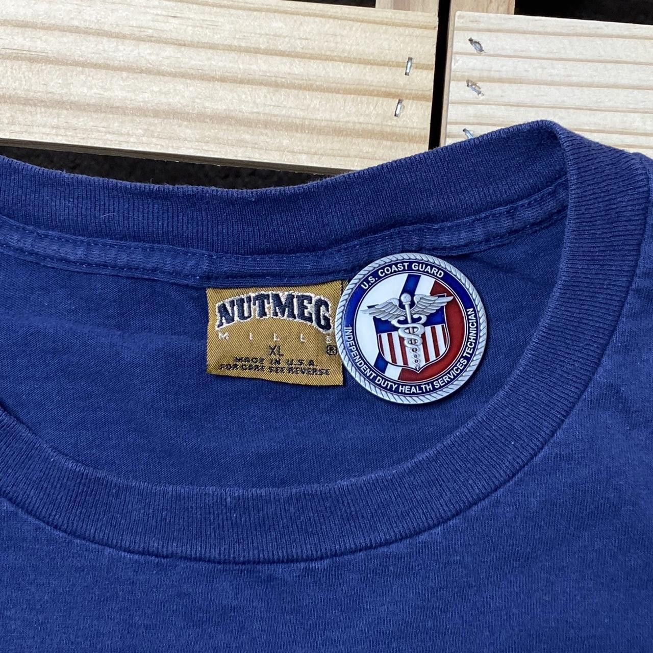 Nutmeg Vintage University of Notre Dame Blue College Tee Size XL Size US XL / EU 56 / 4 - 3 Thumbnail
