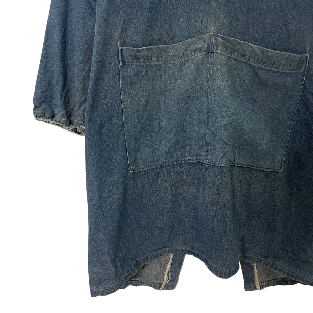 Other × Vintage Vintage 70s Unknown Denim Jacket Size L / US 10 / IT 46 - 3 Thumbnail