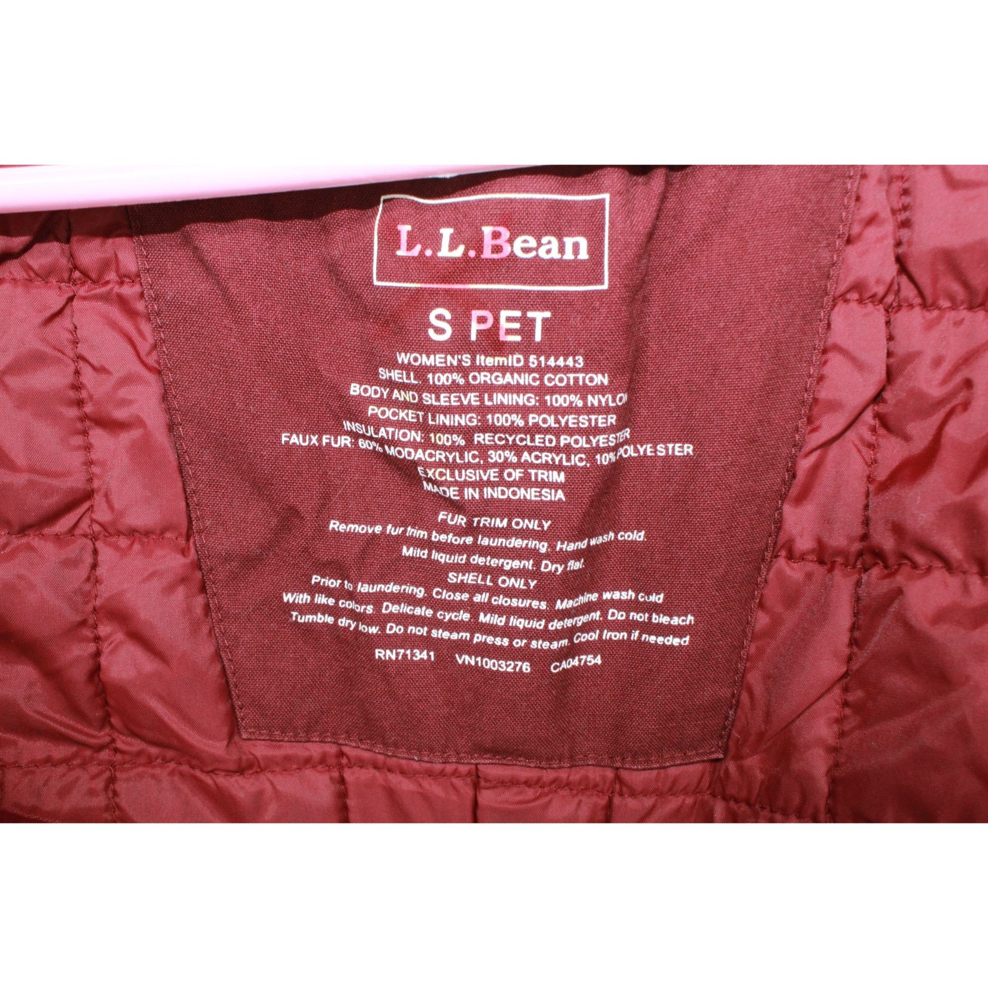 L.L. Bean LL Bean Women's East End Parka Quilted Lined Hooded Size S / US 4 / IT 40 - 7 Thumbnail