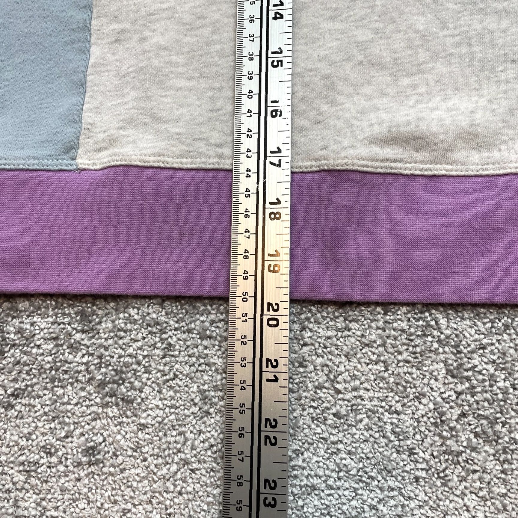 Champion Champion Hoodie Sweatshirt Womens S Gray Purple Hooded Pullover Crew Neck Long Sleeve Jersey Fleece Size S / US 4 / IT 40 - 5 Thumbnail