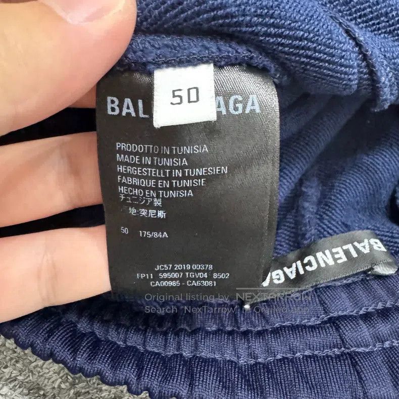 Balenciaga Balenciaga Buckle Embroidered Casual Pants Size US 34 / EU 50 - 3 Thumbnail