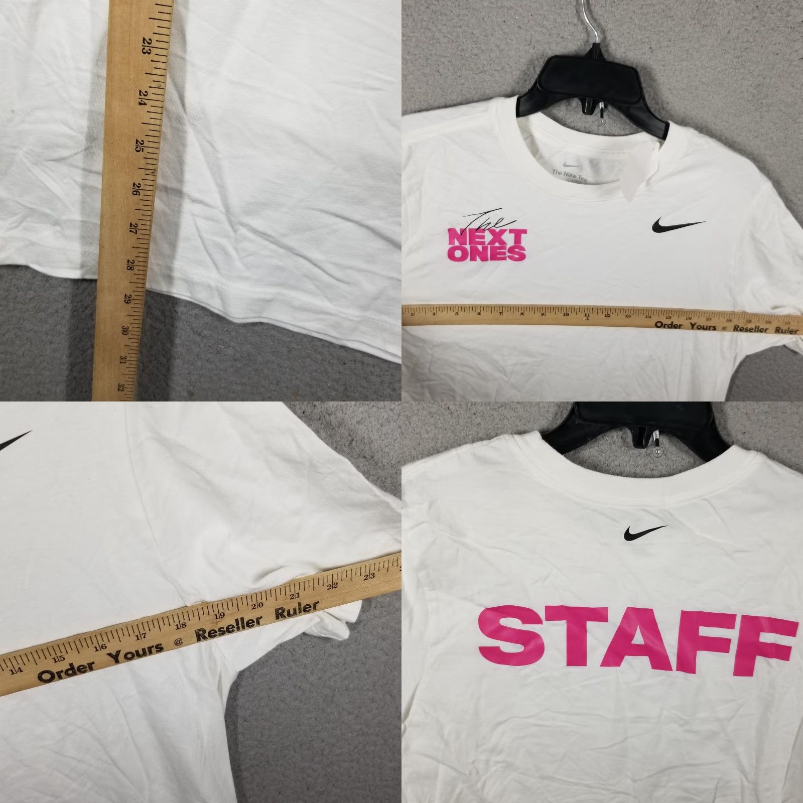 Nike Nike Men's Medium White Graphic T-Shirt "The Next Ones" Super Bowl LVIII Football Staff Memorabilia Size US M / EU 48-50 / 2 - 8 Thumbnail