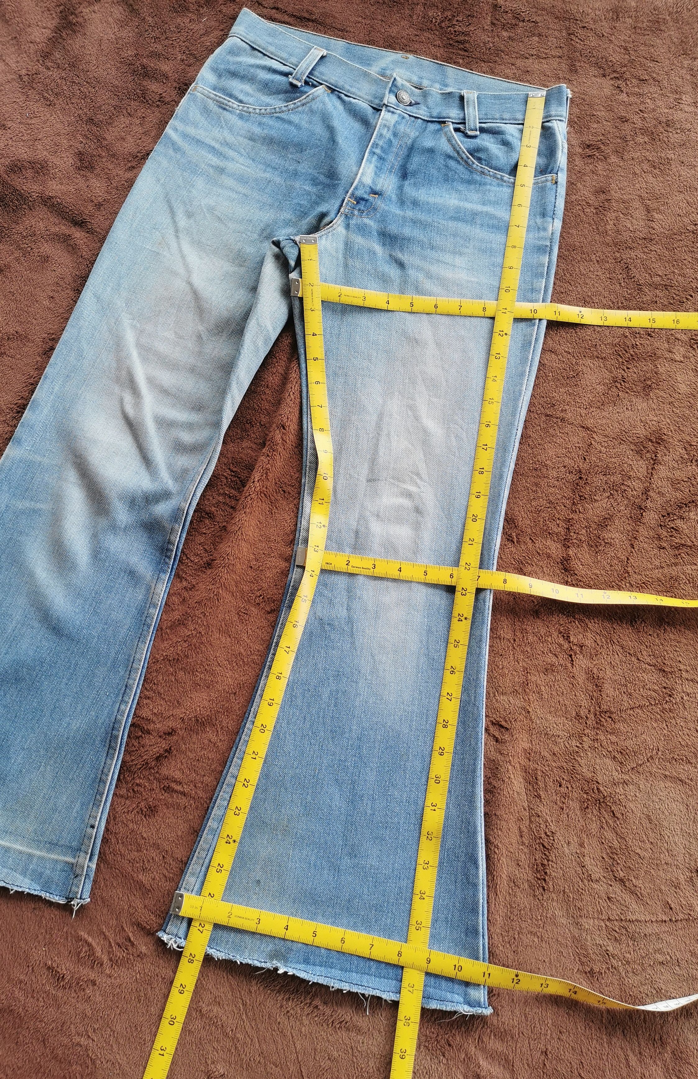 Levi's 70s-80s era LEVIS flare vintage orange tag RARE Size US 30 / EU 46 - 11 Thumbnail