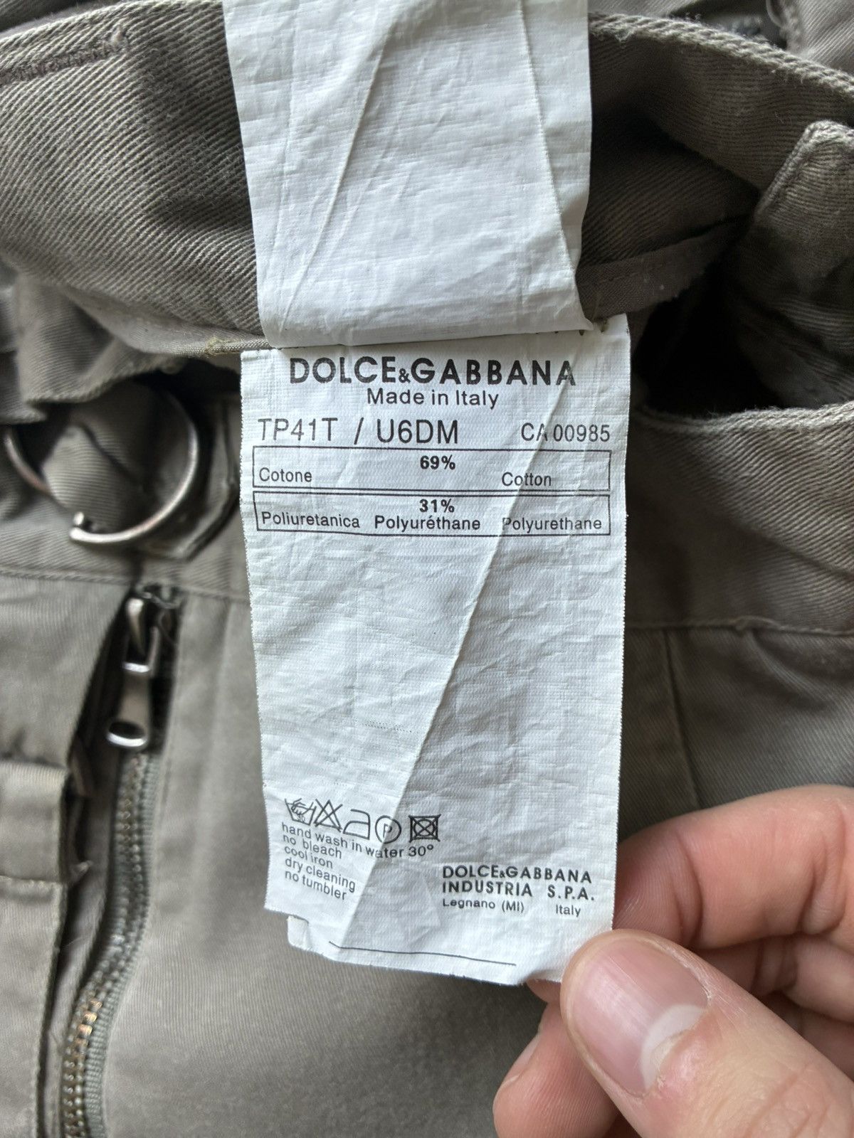 Dolce & Gabbana Dolce & Gabanna AW03 Runway Bondage Sample Pants Size US 33 - 11 Thumbnail