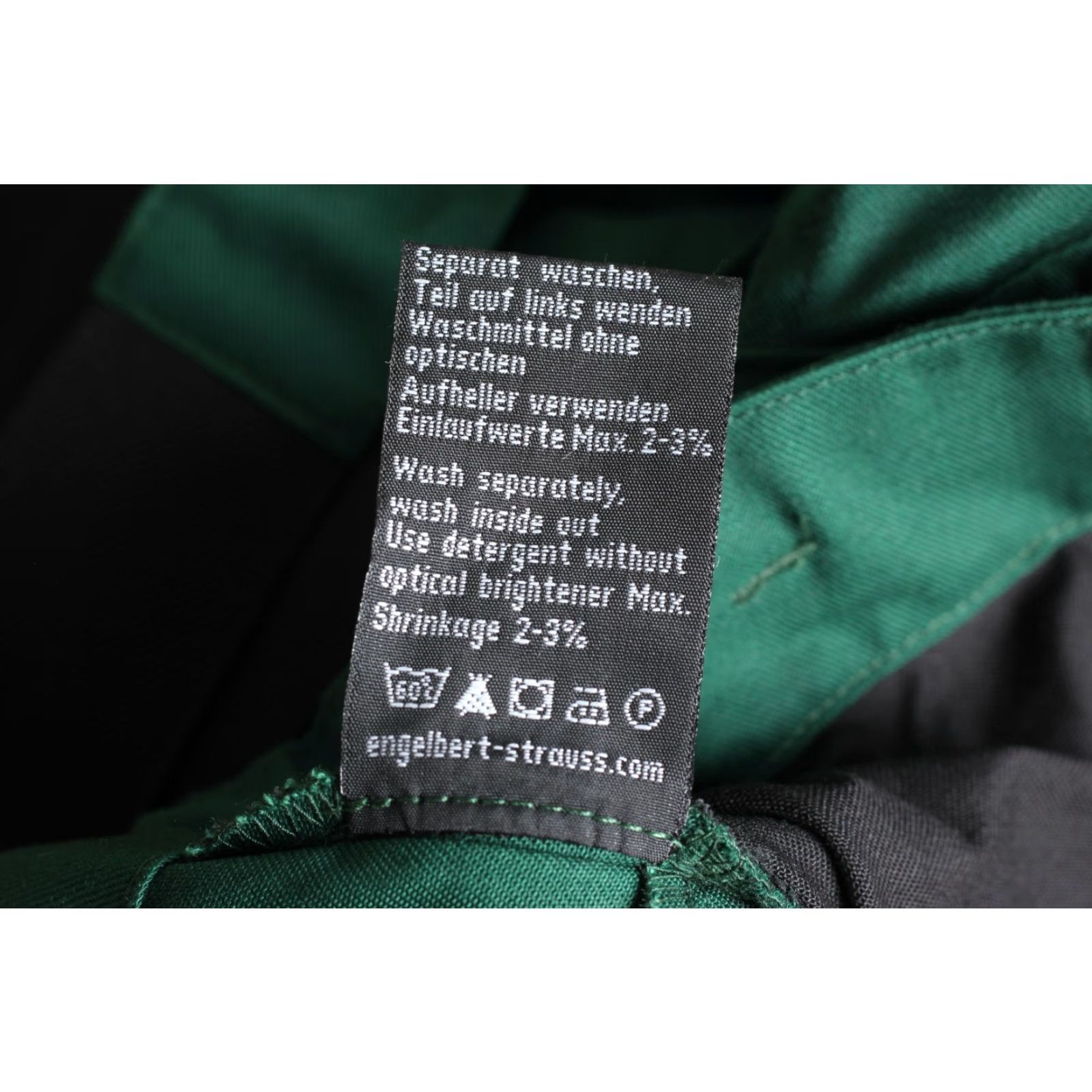 Gloverall ENGELBERT STARUSS Workwear Trousers Men 52 Green Regular Size 40 waist 32 inseam Pockets Size US 36 / EU 52 - 6 Thumbnail
