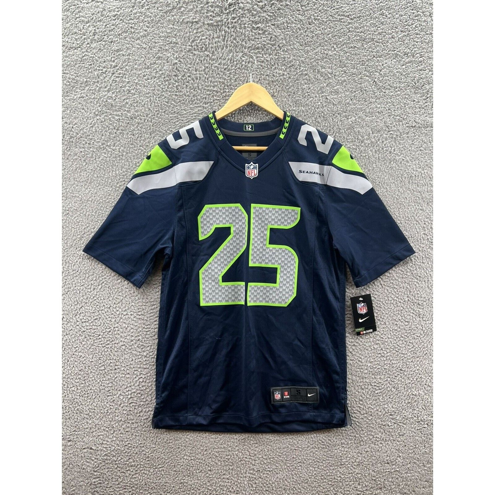 Nike Nike Seattle Seahawks Sherman #25 Jersey Small 472811-419 Size US S / EU 44-46 / 1 - 1 Thumbnail