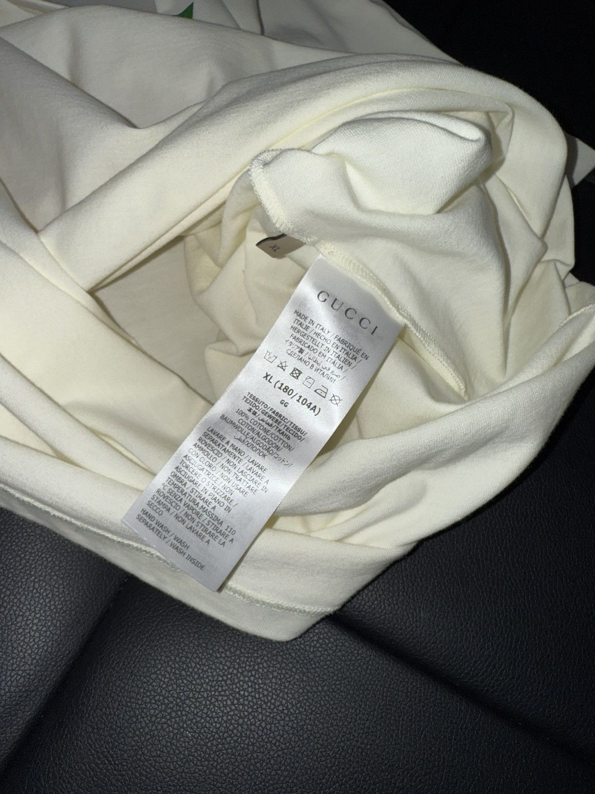 Gucci Gucci logo t shirt Size US XL / EU 56 / 4 - 2 Thumbnail