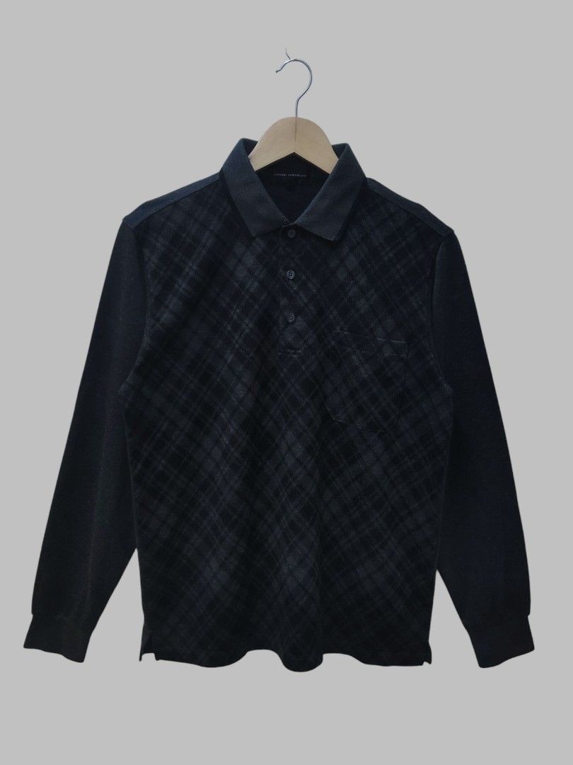 Vintage Kansai Yamamoto longsleeve polo
