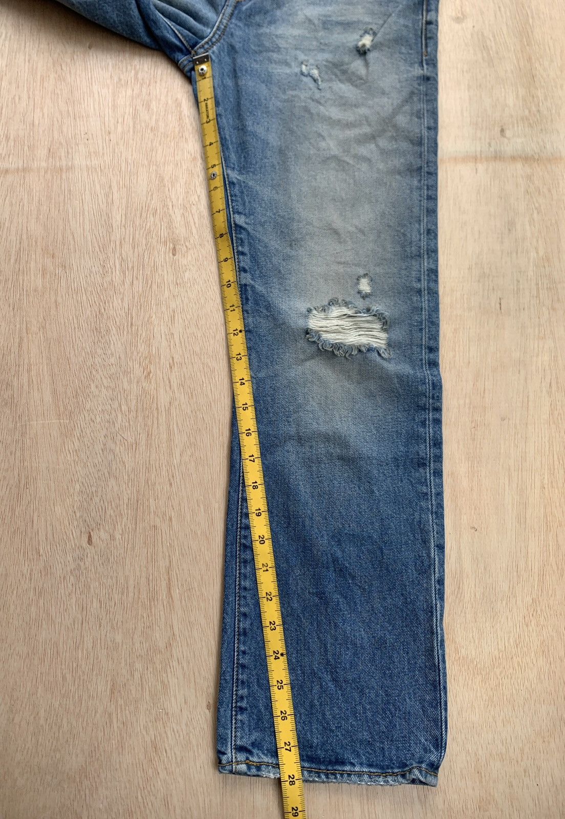 R13 R13 Made In Italy Distressed Denim Size 26" / US 2 / IT 38 - 11 Thumbnail