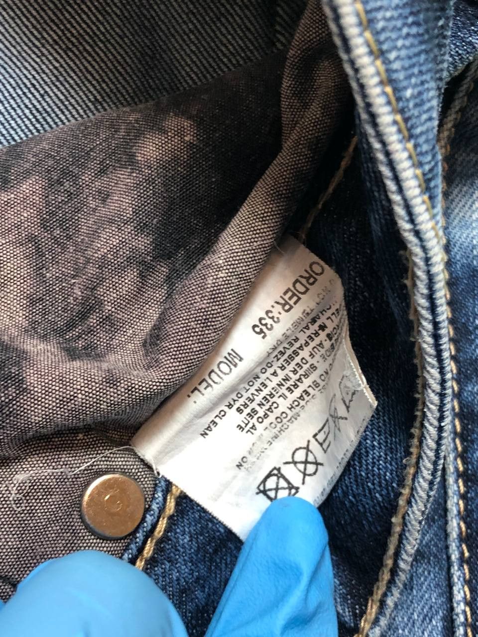 Versace Vintage luxury jeans Versace Y2K denim pants print Size US 34 / EU 50 - 4 Thumbnail