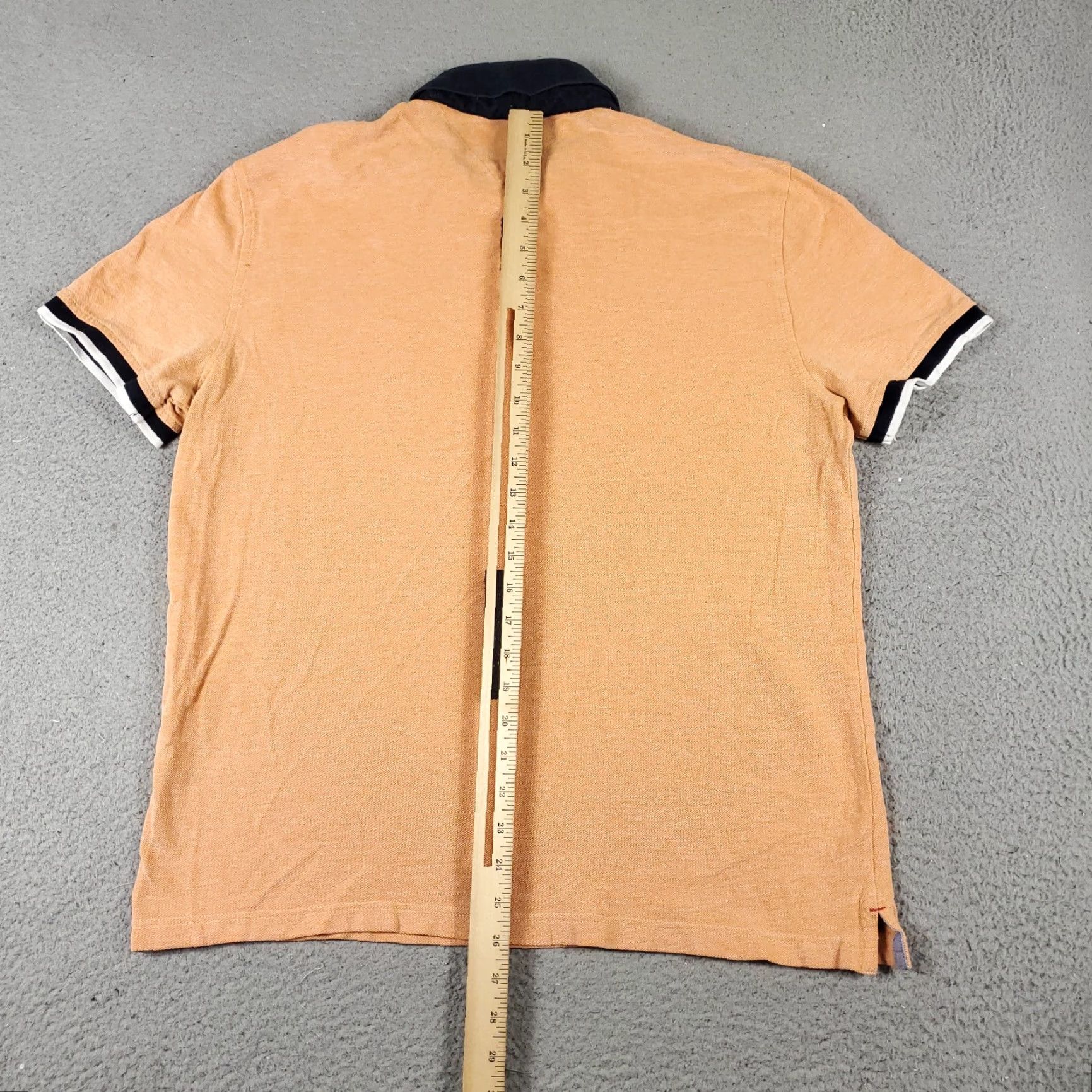 Tommy Hilfiger Tommy Hilfiger Polo Shirt Adult Large Orange Short Sleeve Casual Mens Size US L / EU 52-54 / 3 - 6 Thumbnail