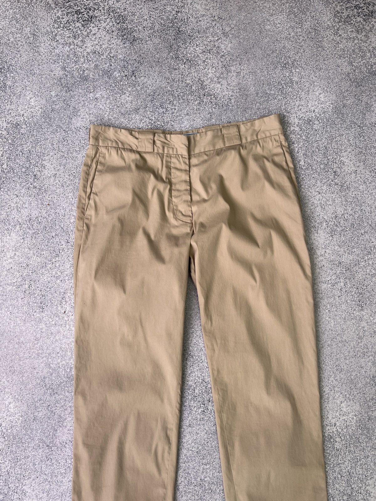 Prada × Vintage Vintage Prada Milano Beige women’s Chino Pants Size 27" / US 4 / IT 40 - 5 Thumbnail