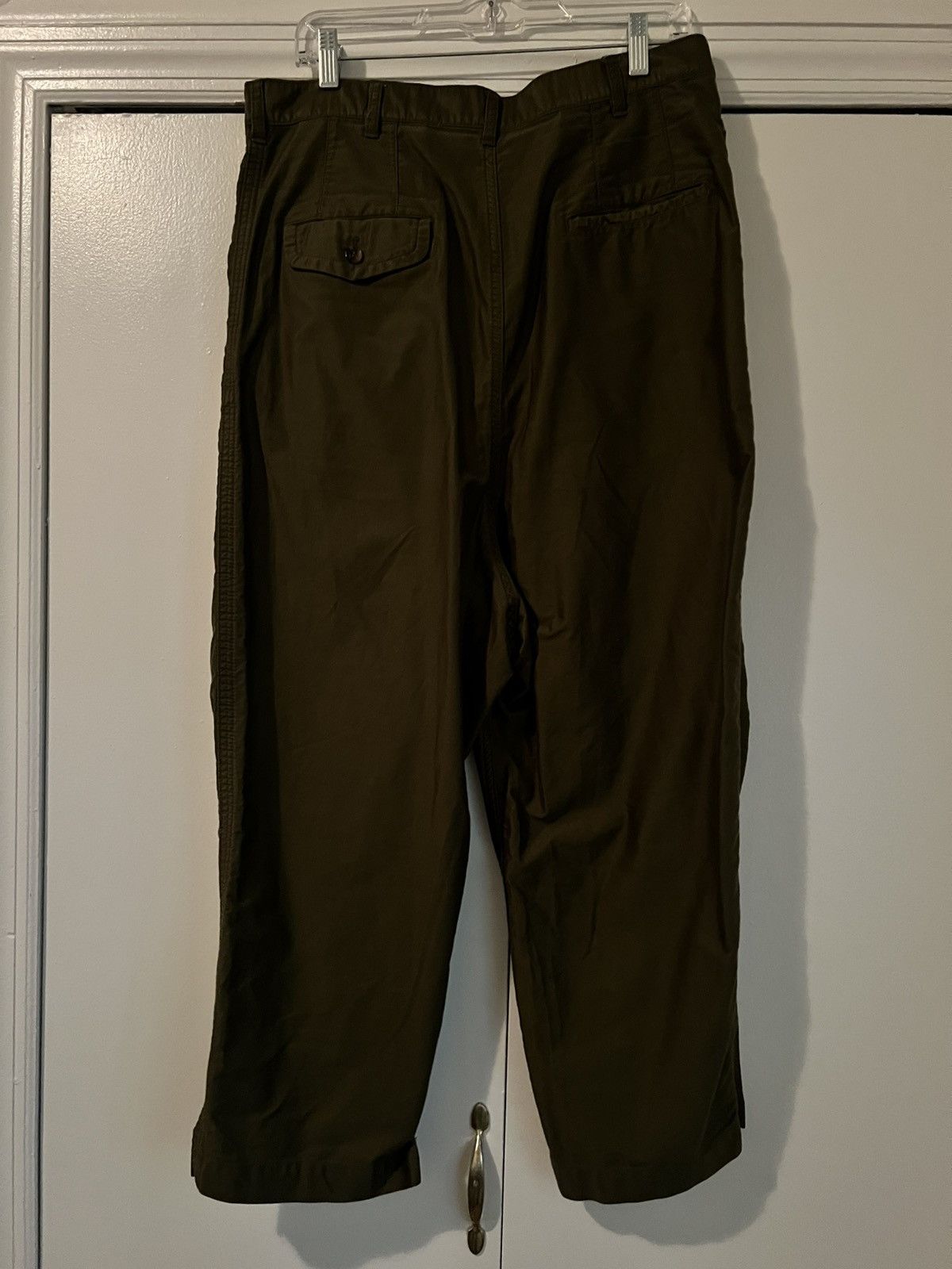 Comme des Garcons CDG DROP CROTCH CASUAL PANT Size US 32 / EU 48 - 2 Thumbnail