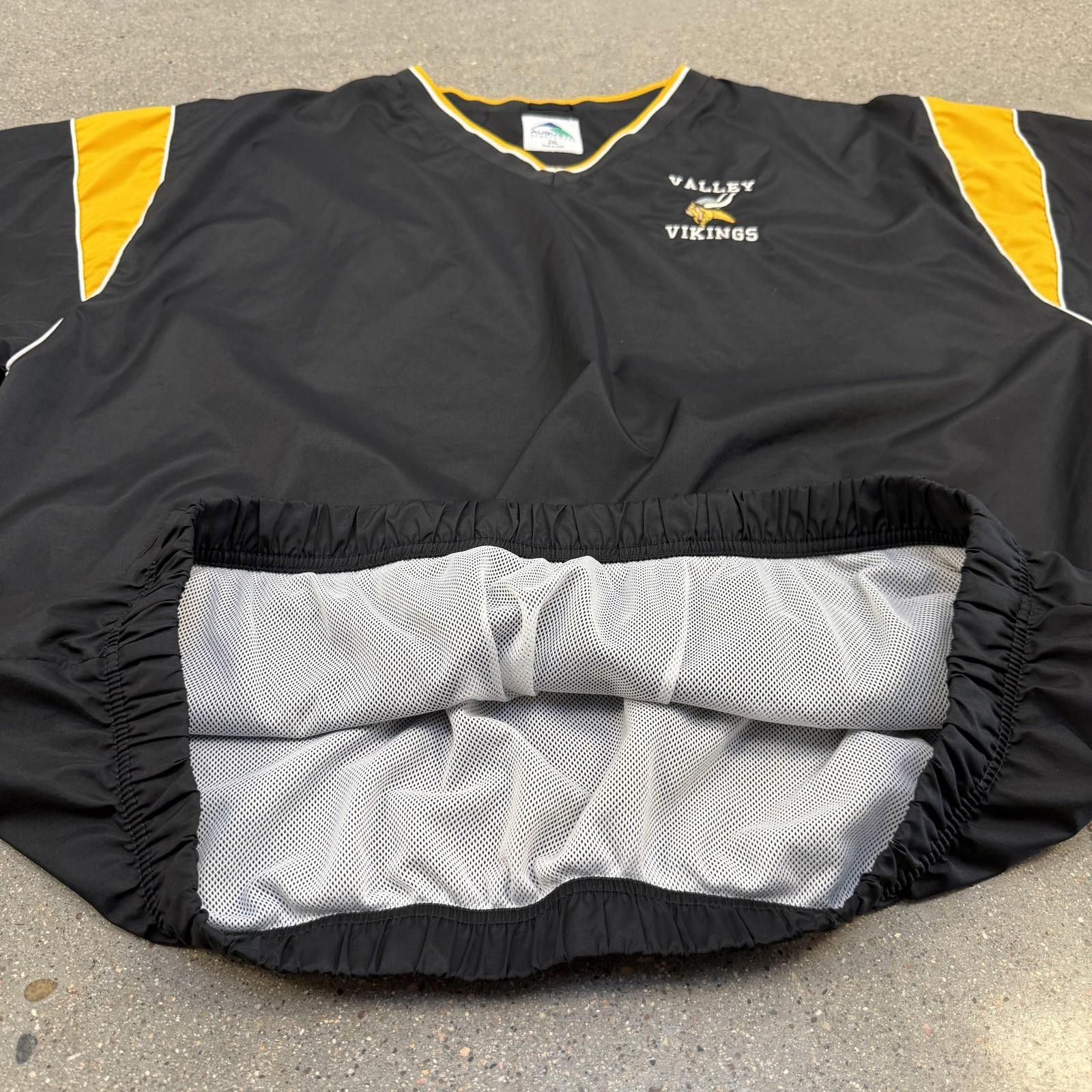 Augusta Sportswear VTG Augusta Pullover Valley Vikings Jacket Mens 2XL Size ONE SIZE - 5 Thumbnail