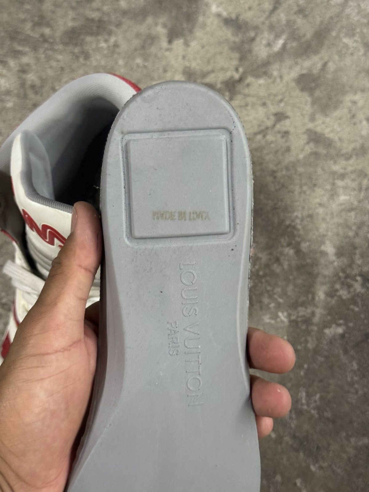 Louis Vuitton Louis Vuitton Virgil Abloh Trainers High Top Sz 11 us Size US 11 / EU 44 - 10 Thumbnail