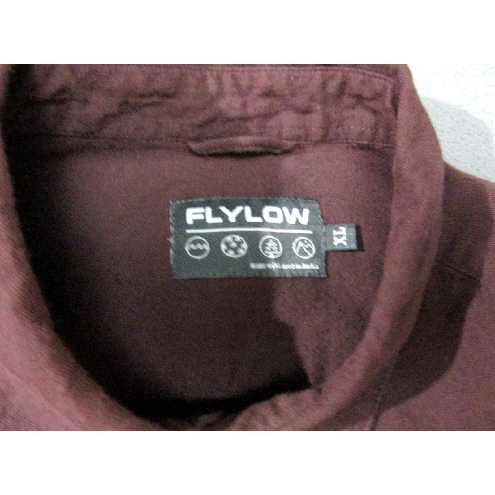 Flylow Flylow Shirt Mens XL Red Long Sleeve Outdoor Fishing Hiking Cargo Button-Up Casual Travel Size US XL / EU 56 / 4 - 4 Thumbnail