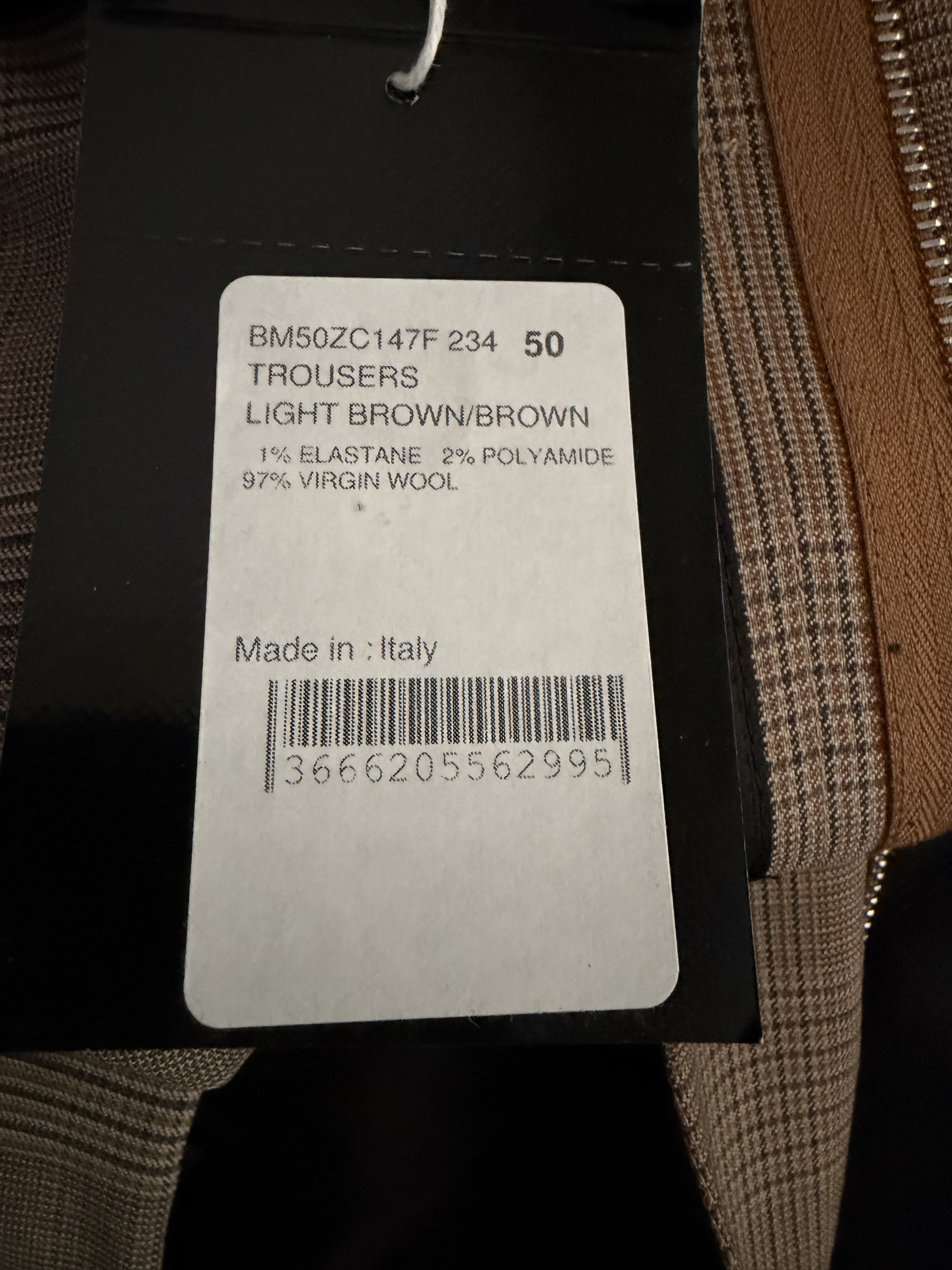 Givenchy Virgin Wool Check Trousers Size US 34 / EU 50 - 12 Thumbnail