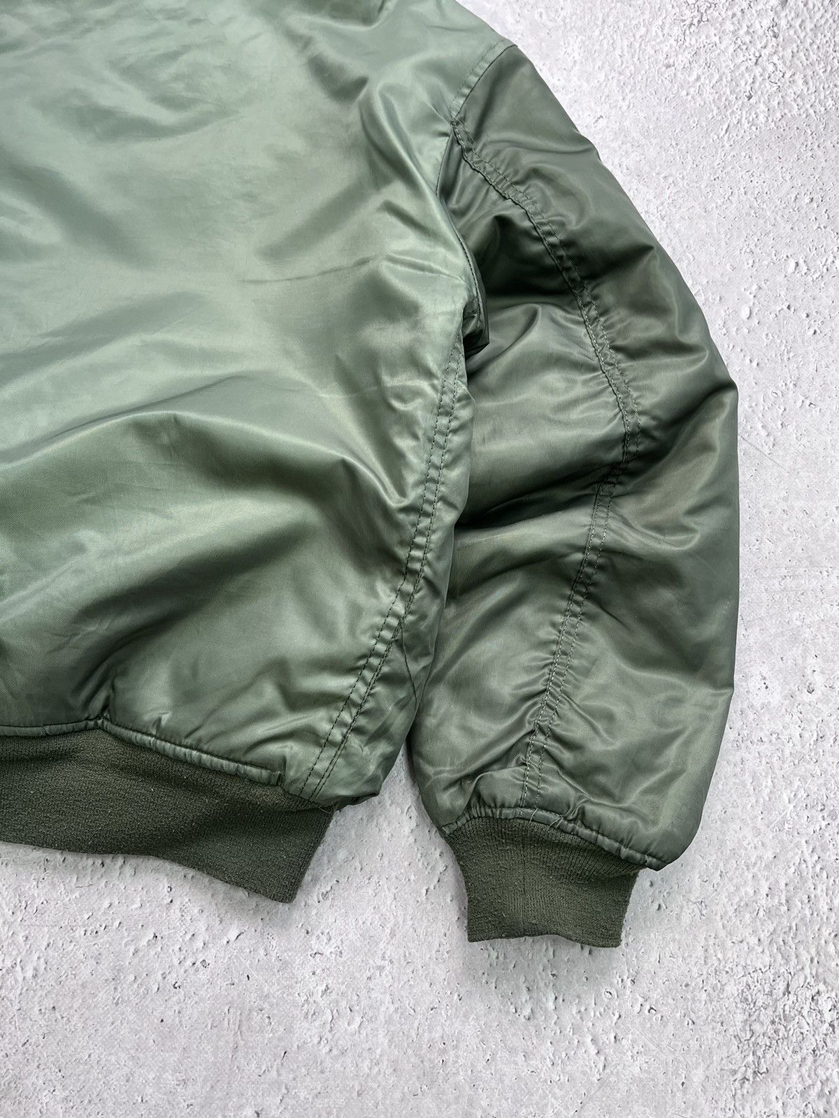 Vintage Vintage Flyer's Man Intermediate Ma-1 Bomber Jacket USA Size US M / EU 48-50 / 2 - 9 Thumbnail