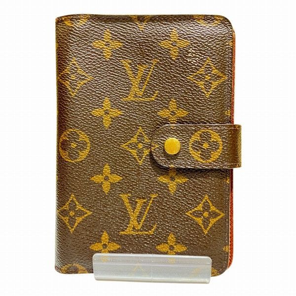 Louis Vuitton Louis Vuitton Louis Vuitton Portepapier Zip Monogram Wallet Canvas Short Wallet M61207 Size ONE SIZE - 1 Thumbnail