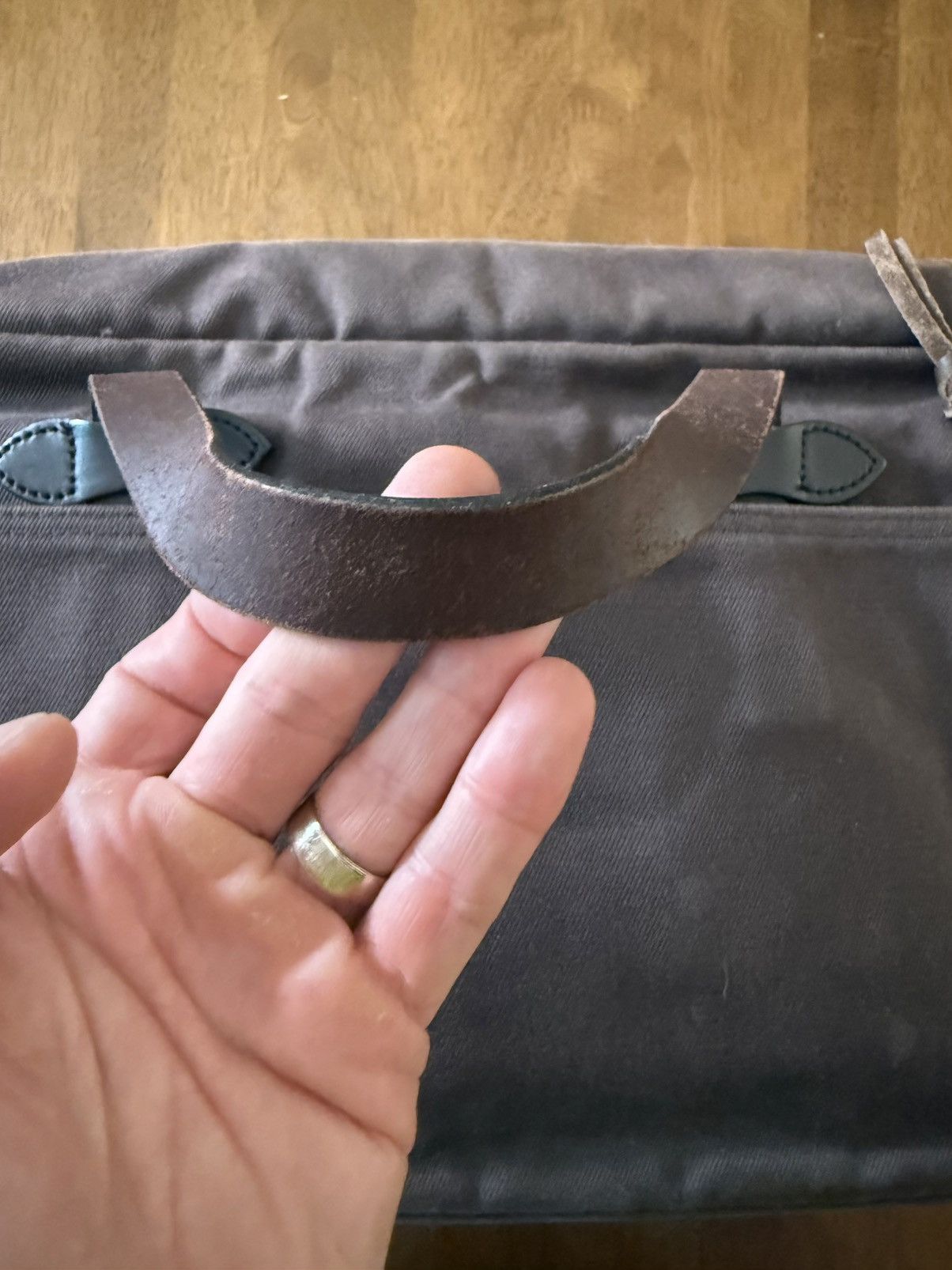 Filson Filson 256 Original Briefcase Brown USA Old Tag EXCELLENT Size ONE SIZE - 6 Thumbnail