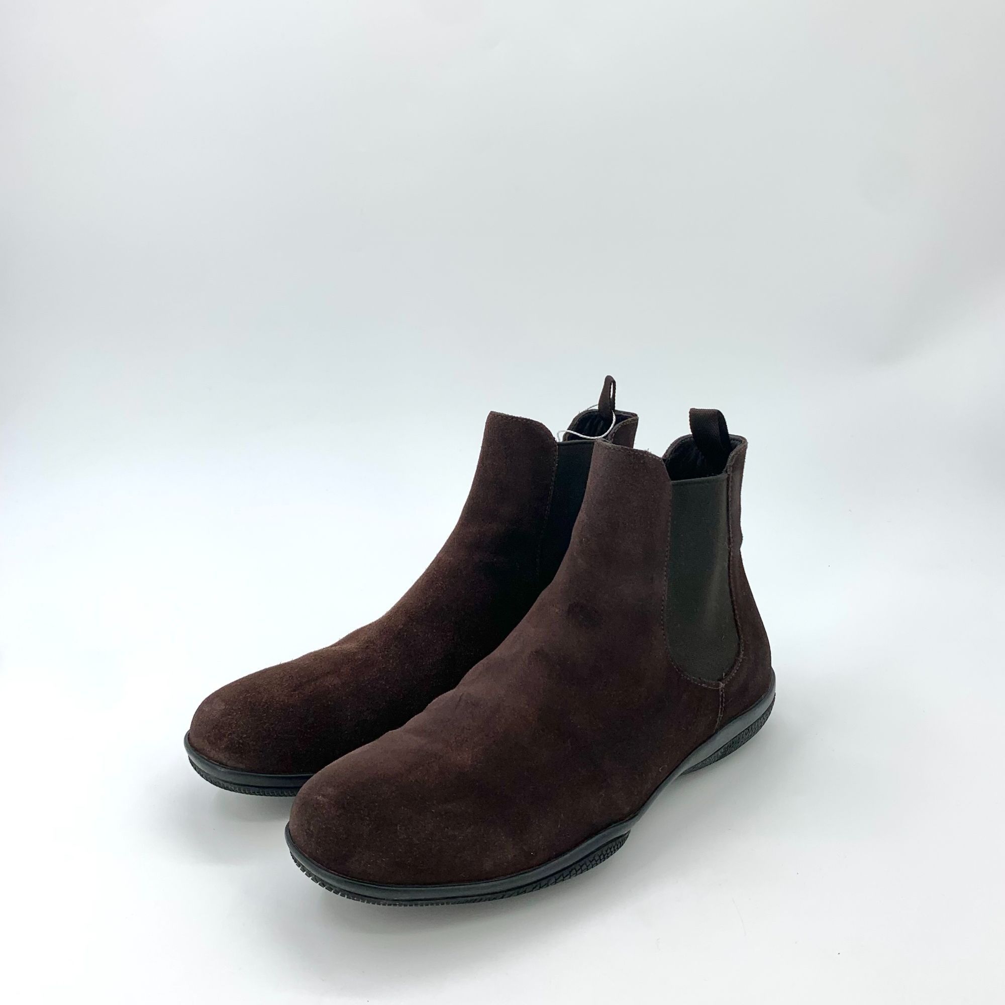 Prada Prada Burgundy Suede Ankle Boots (Size 39) Size US 9 / IT 39 - 3 Thumbnail