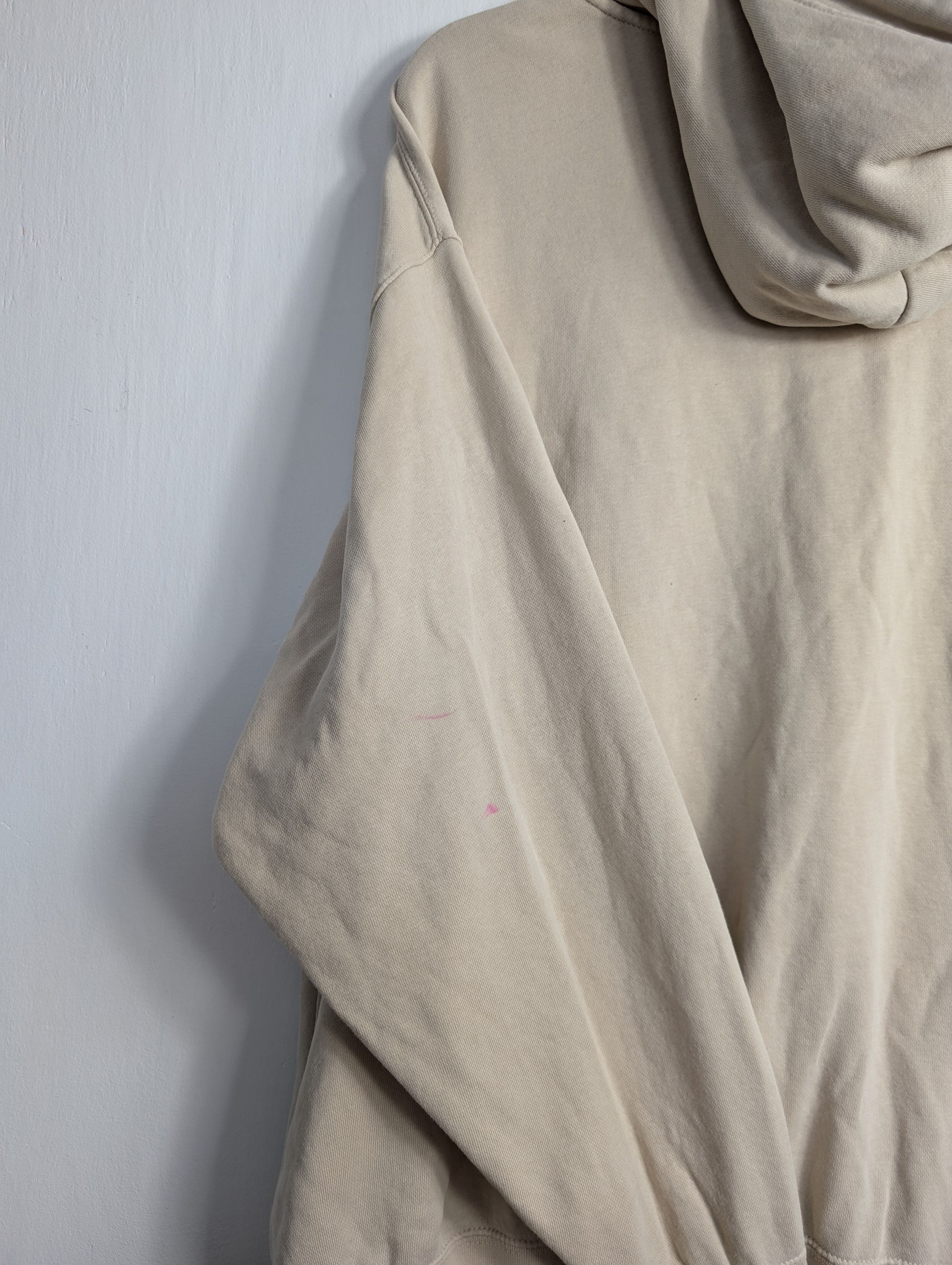 Nike Nike Women's Beige Hoodie Sweatshirt Minimalist Streetwear Size XXL / US 16-18 / IT 52-54 - 5 Thumbnail