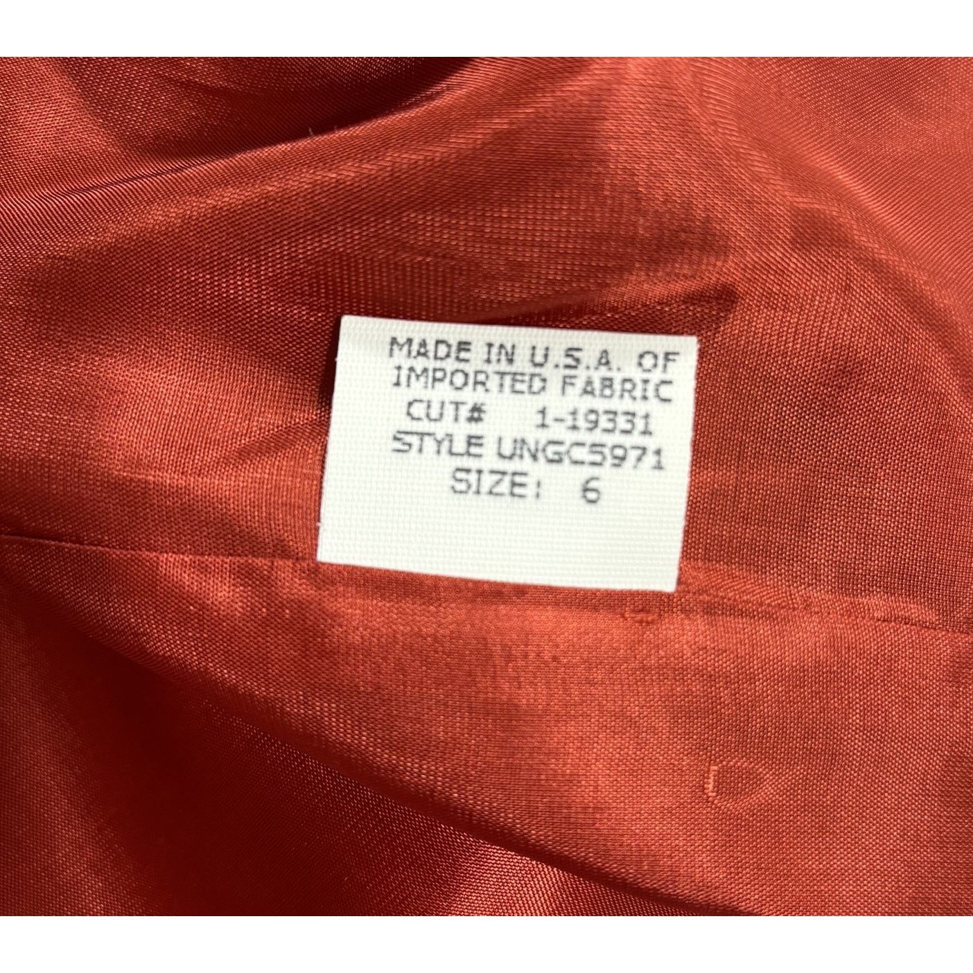 Meister David Meister Red Sleeveless Dress Size 6 Knee Length Size M / US 6-8 / IT 42-44 - 9 Thumbnail